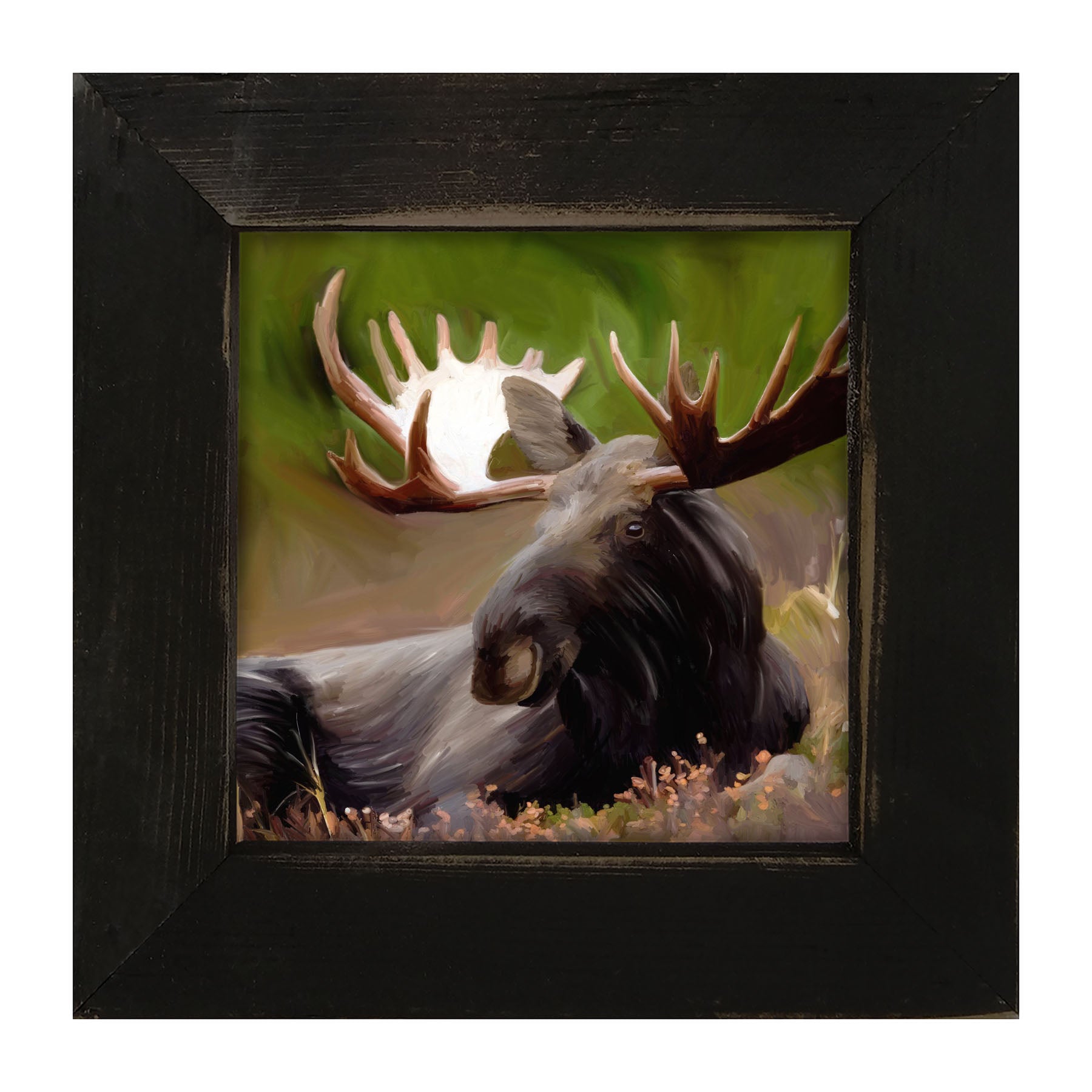 Magnificent Moose - Framed art