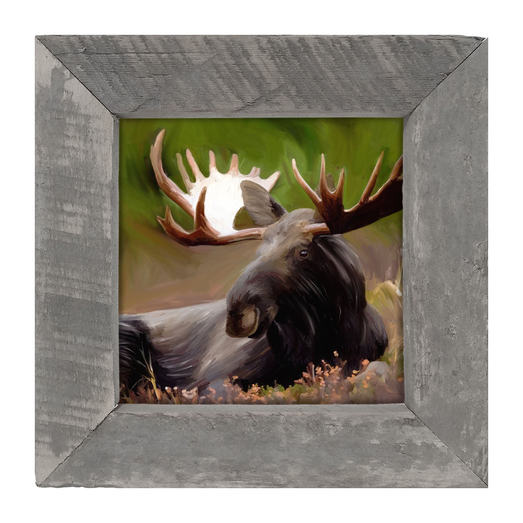 Magnificent Moose - Framed art