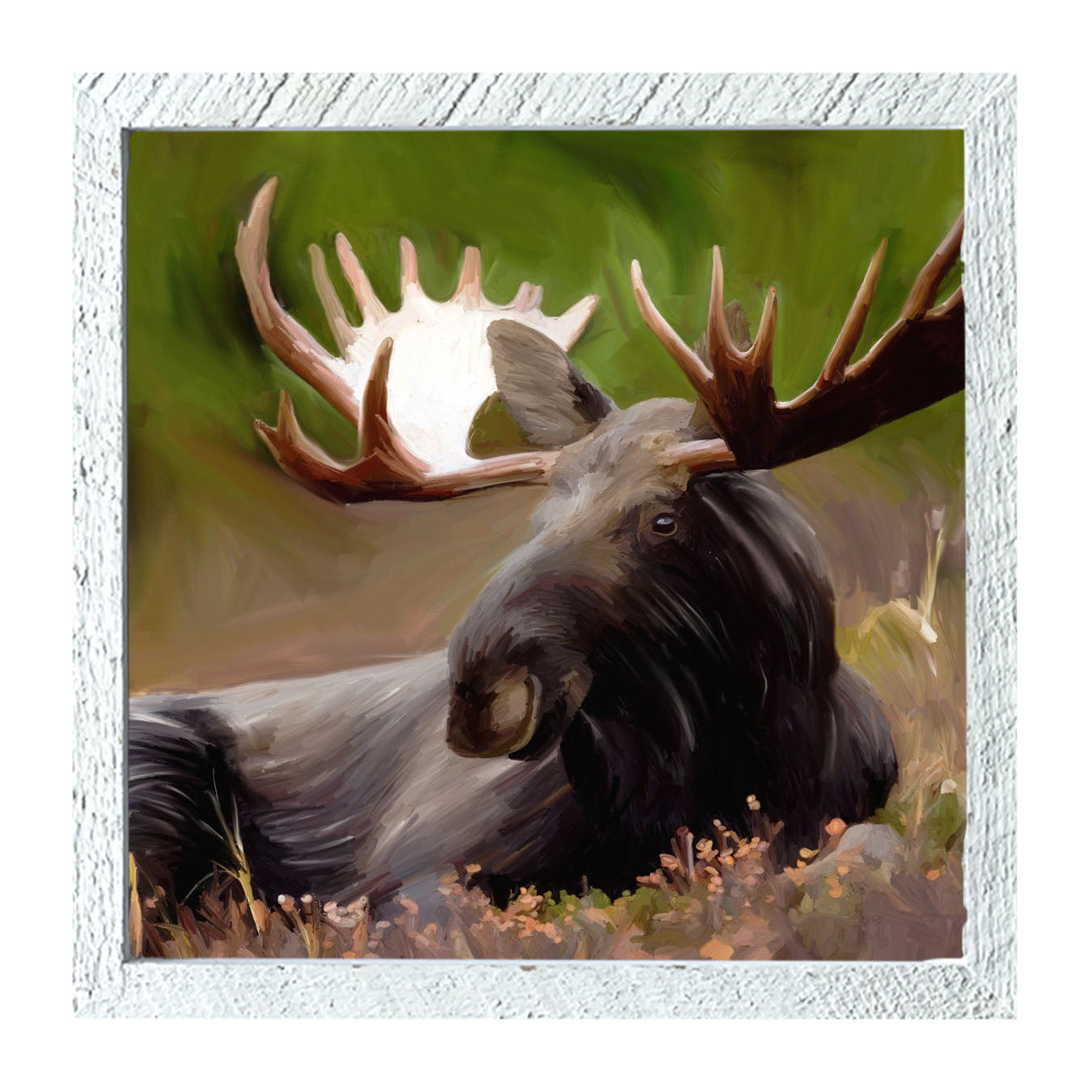 Magnificent Moose - Framed art