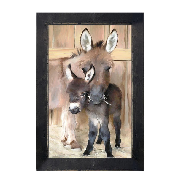 Donkey and baby