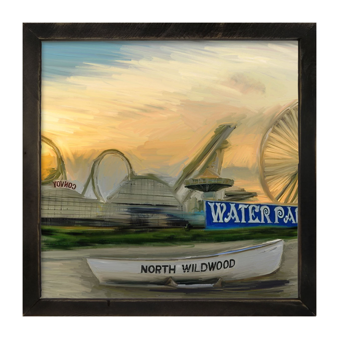 North Wildwood - Framed art