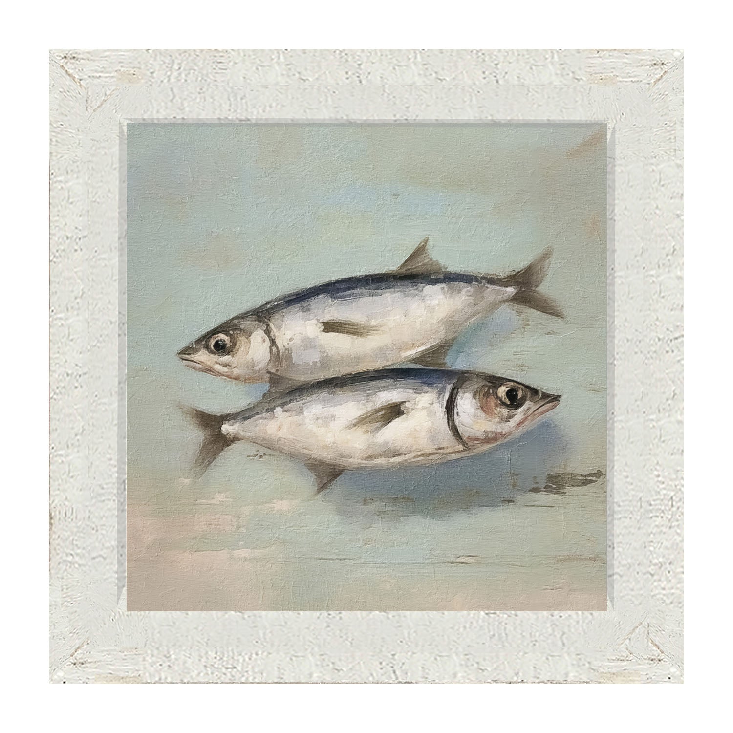 Two Fish - Framed art