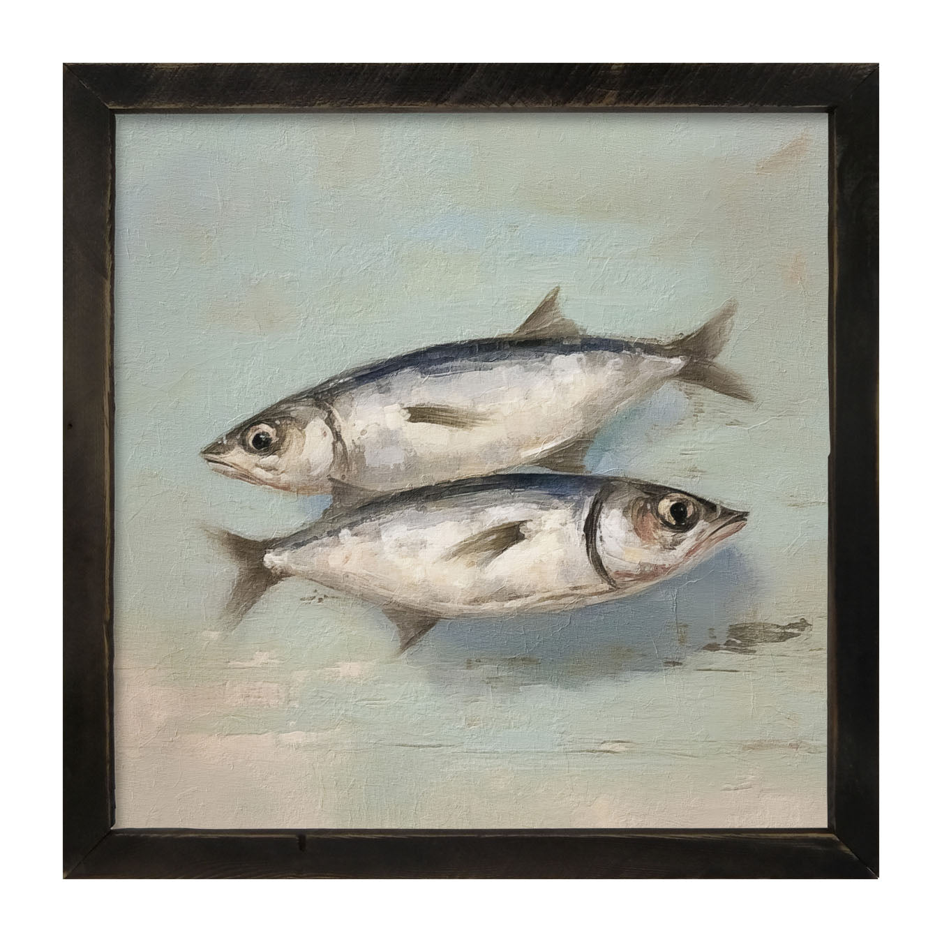 Two Fish - Framed art
