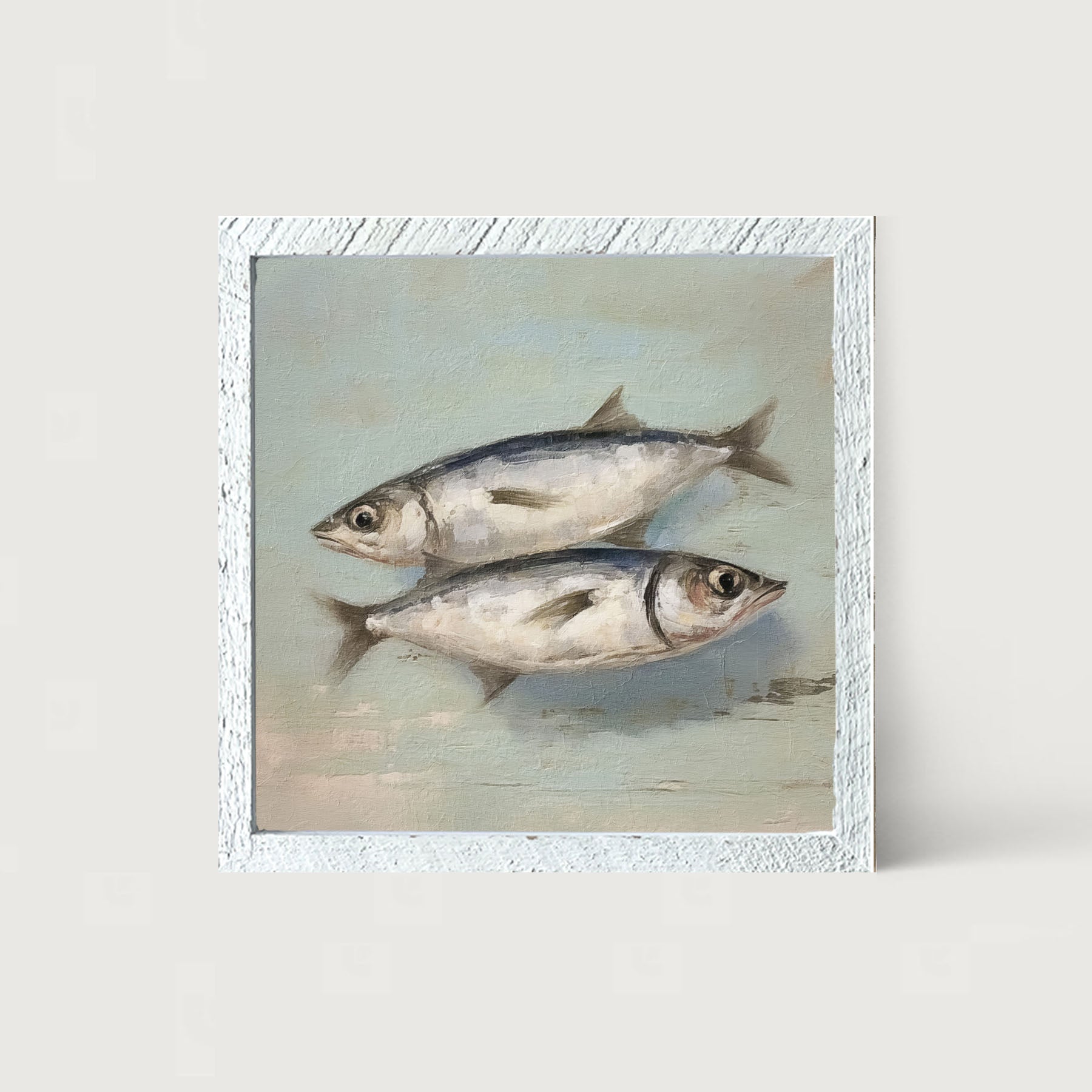 Two Fish - Framed art