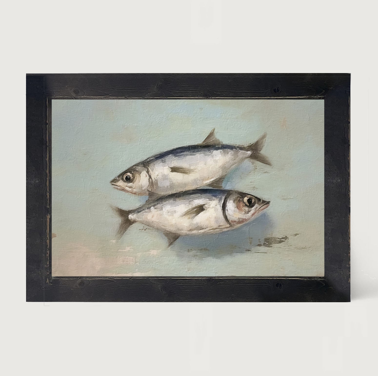 Two Fish - Framed art