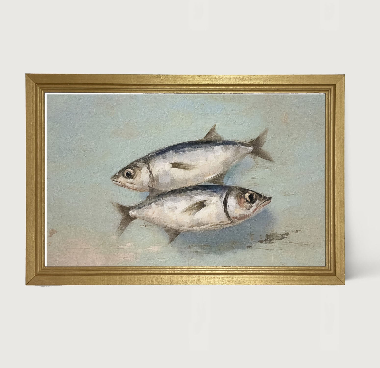Two Fish - Framed art