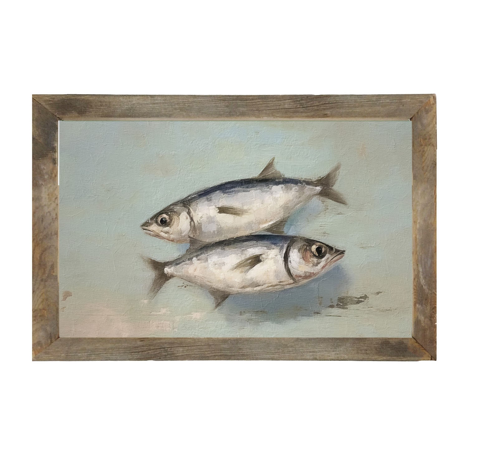 Two Fish - Framed art