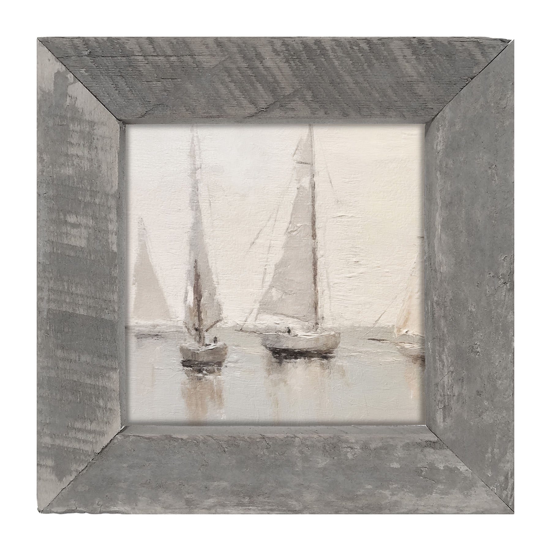 Sailboats - Framed art