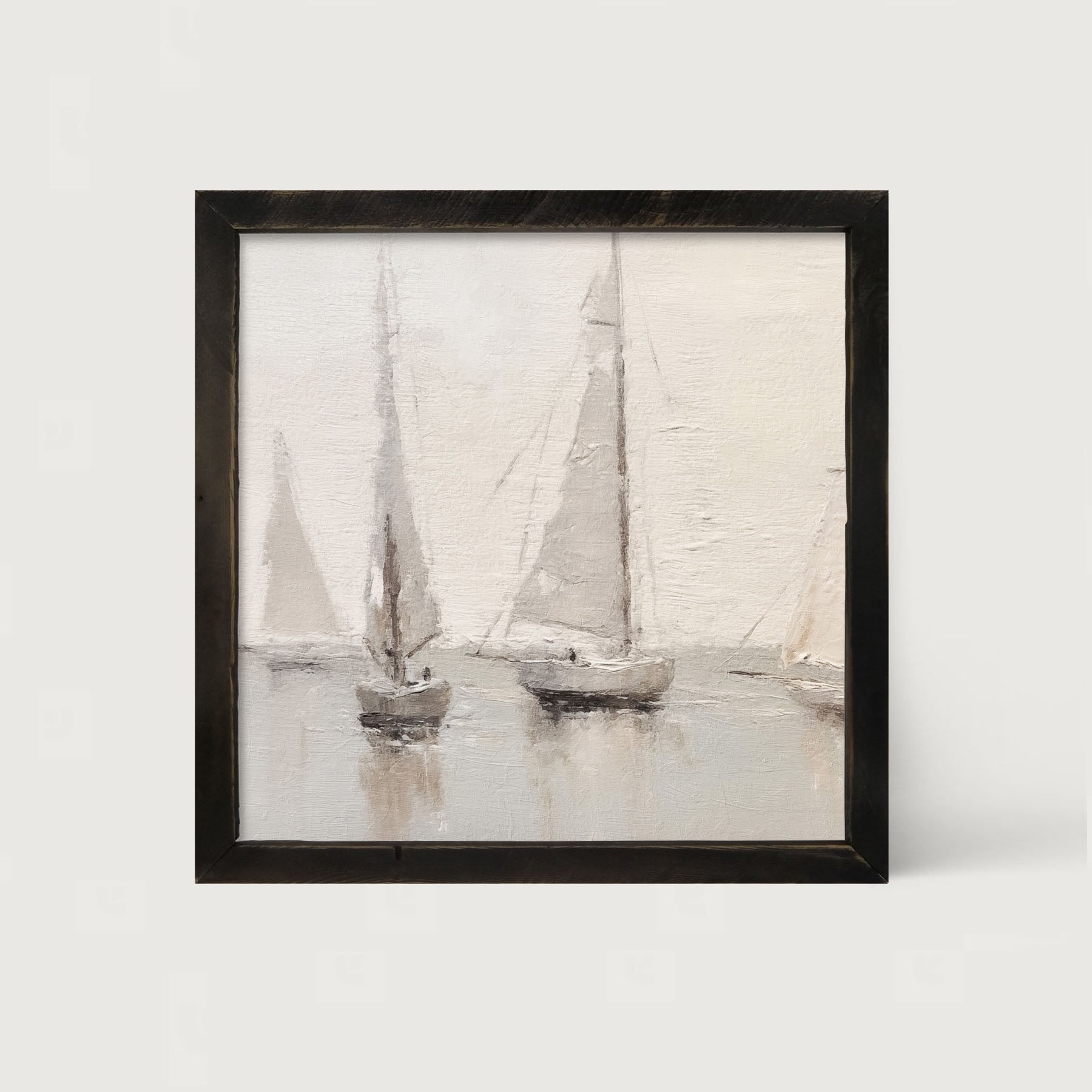 Sailboats - Framed art