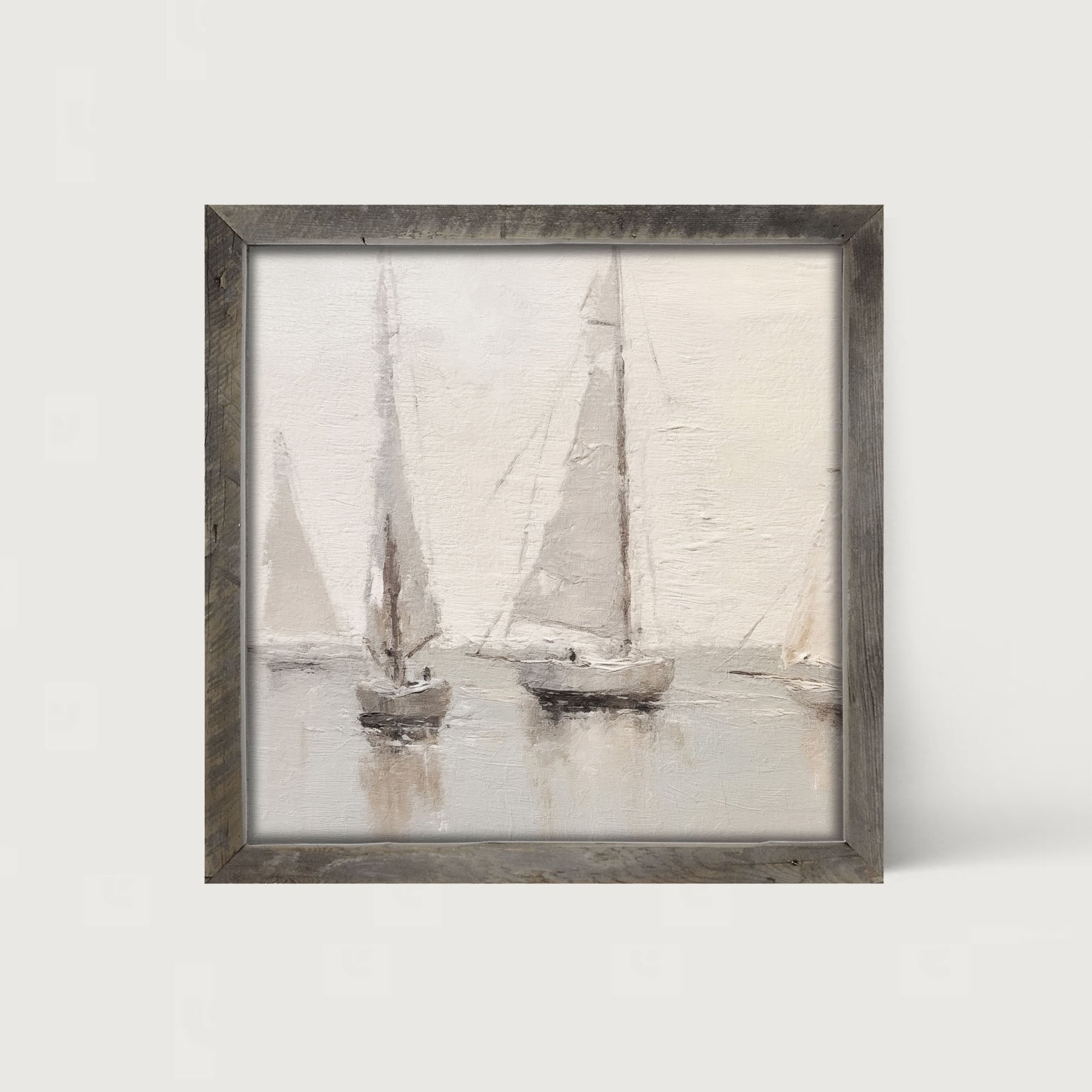 Sailboats - Framed art