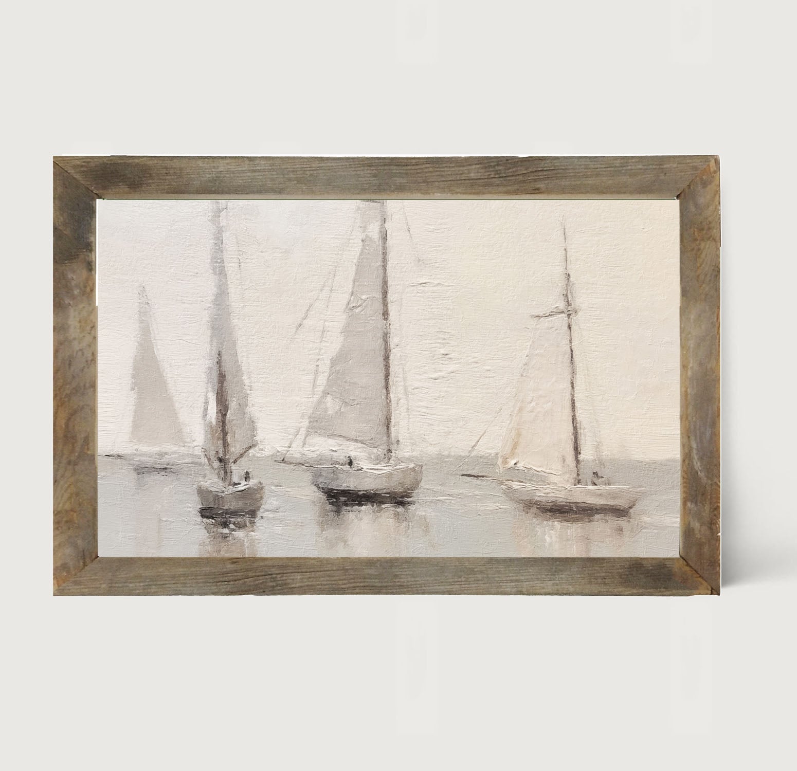 Sailboats - Framed art