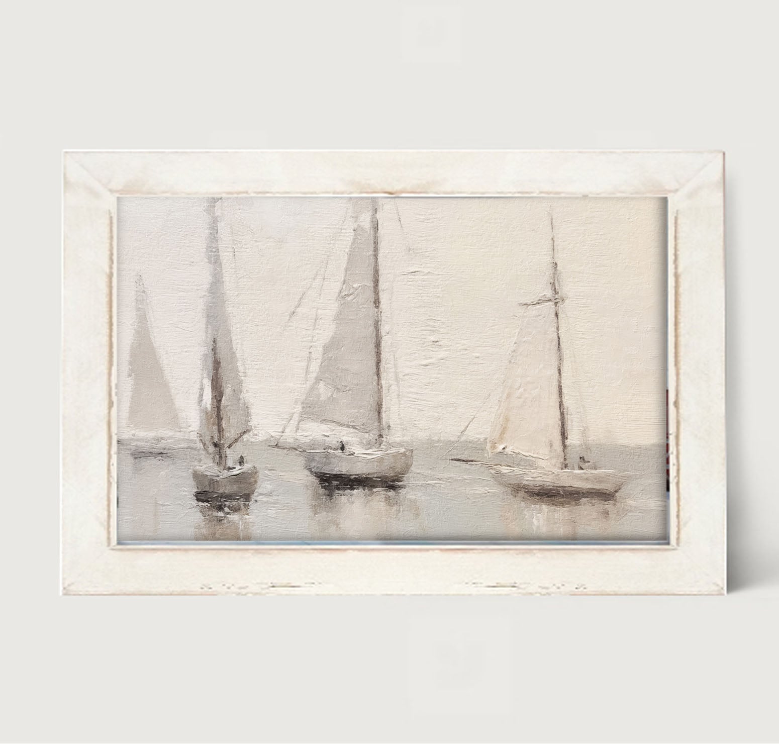 Sailboats - Framed art