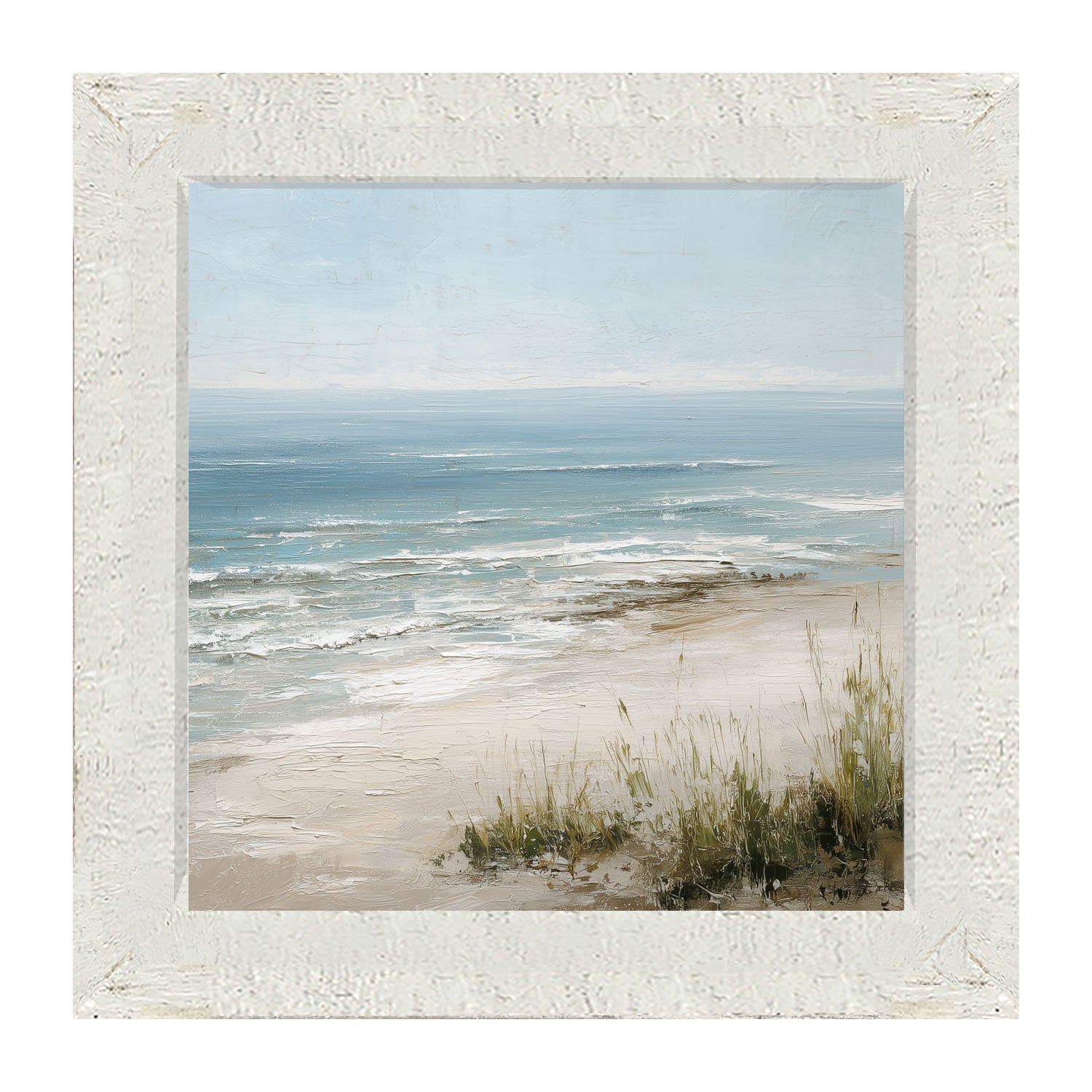 Ocean Island - Beach - Framed Art