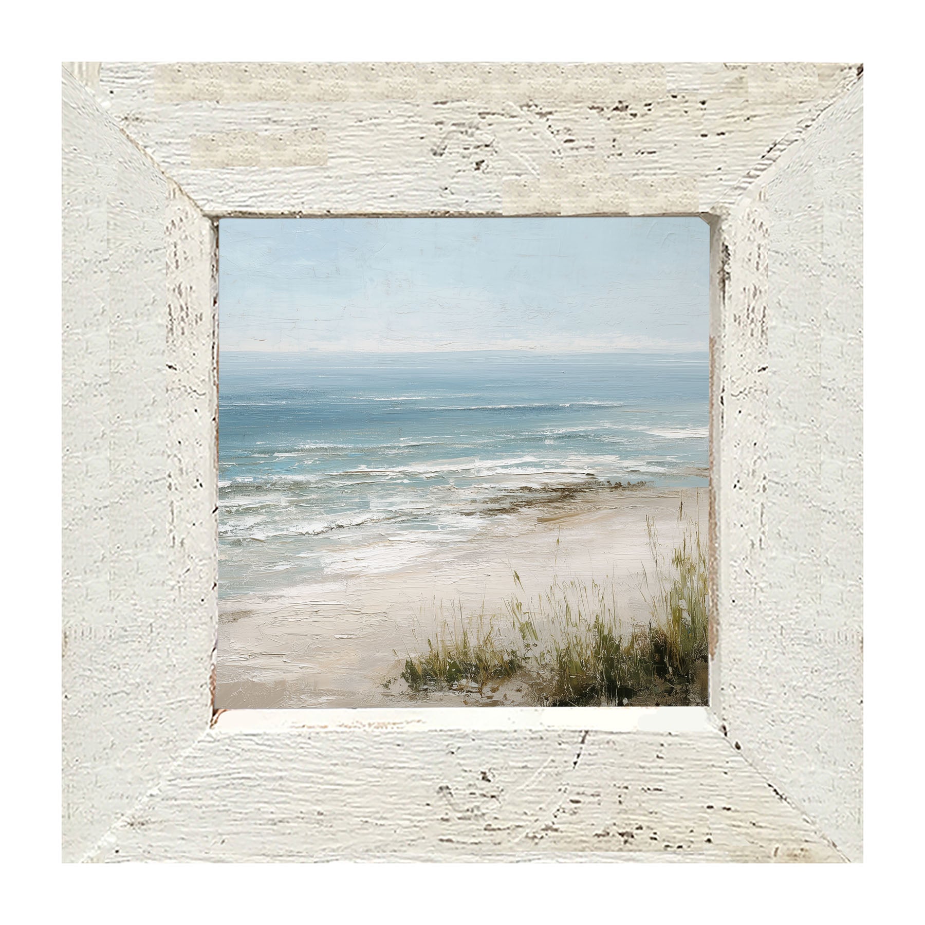 Ocean Island - Beach - Framed Art