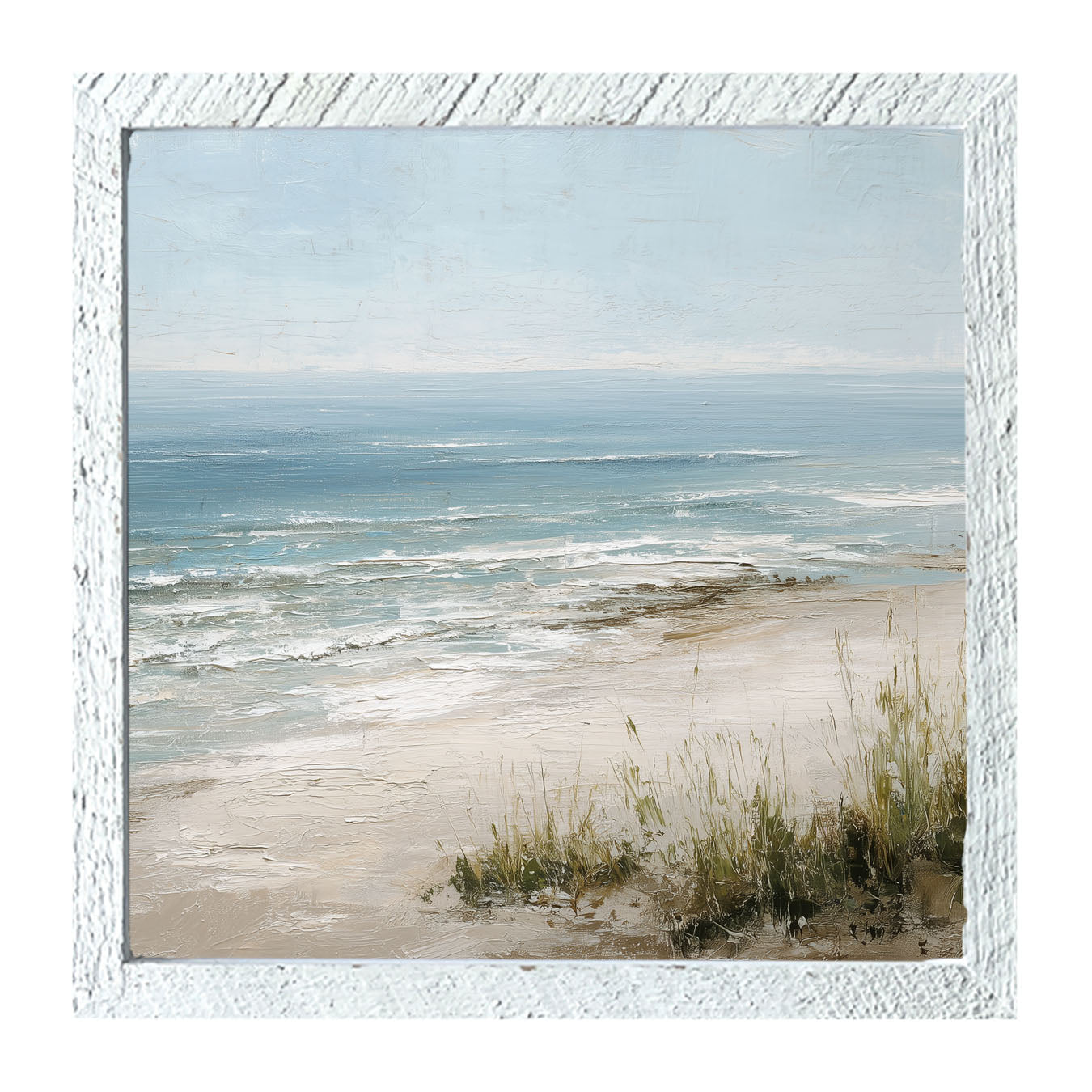Ocean Island - Beach - Framed Art