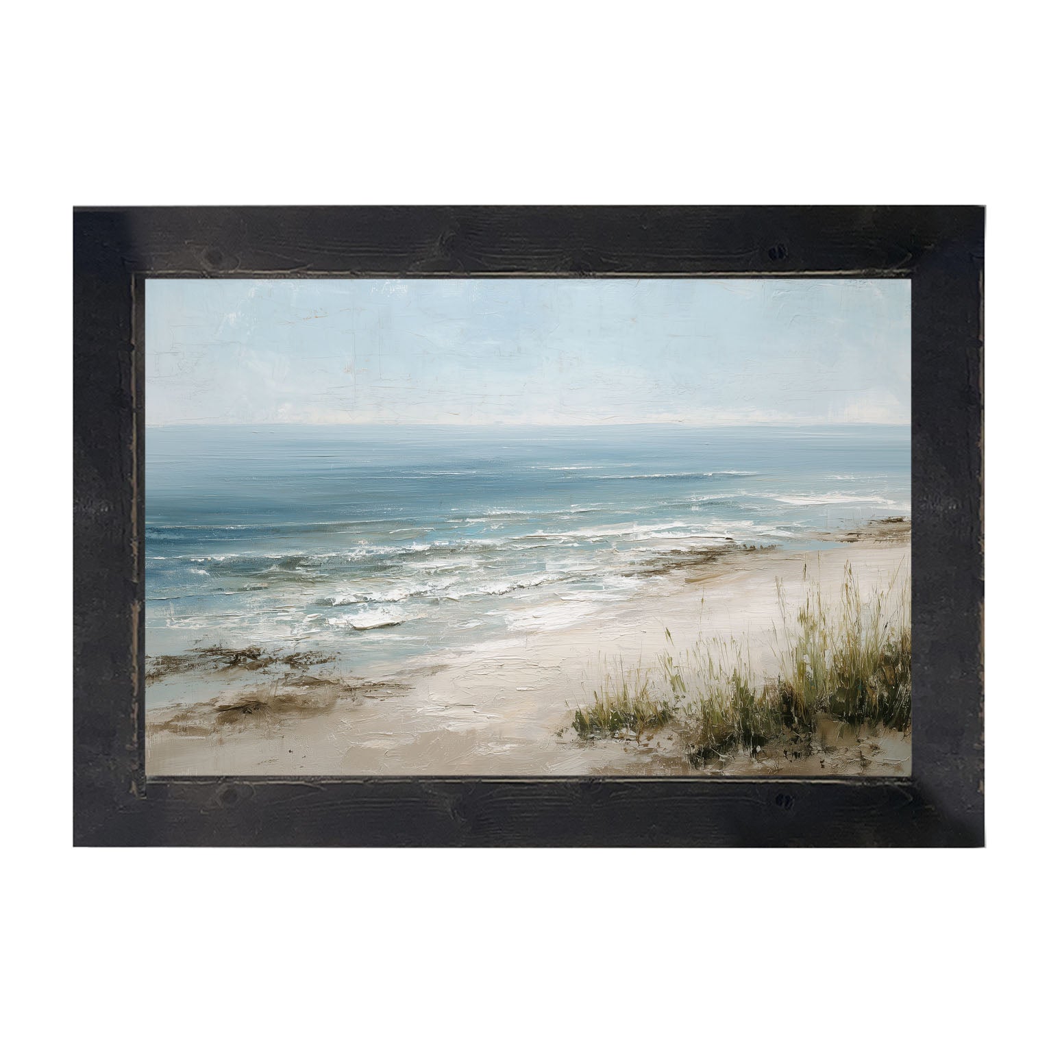 Ocean Island - Beach - Framed Art
