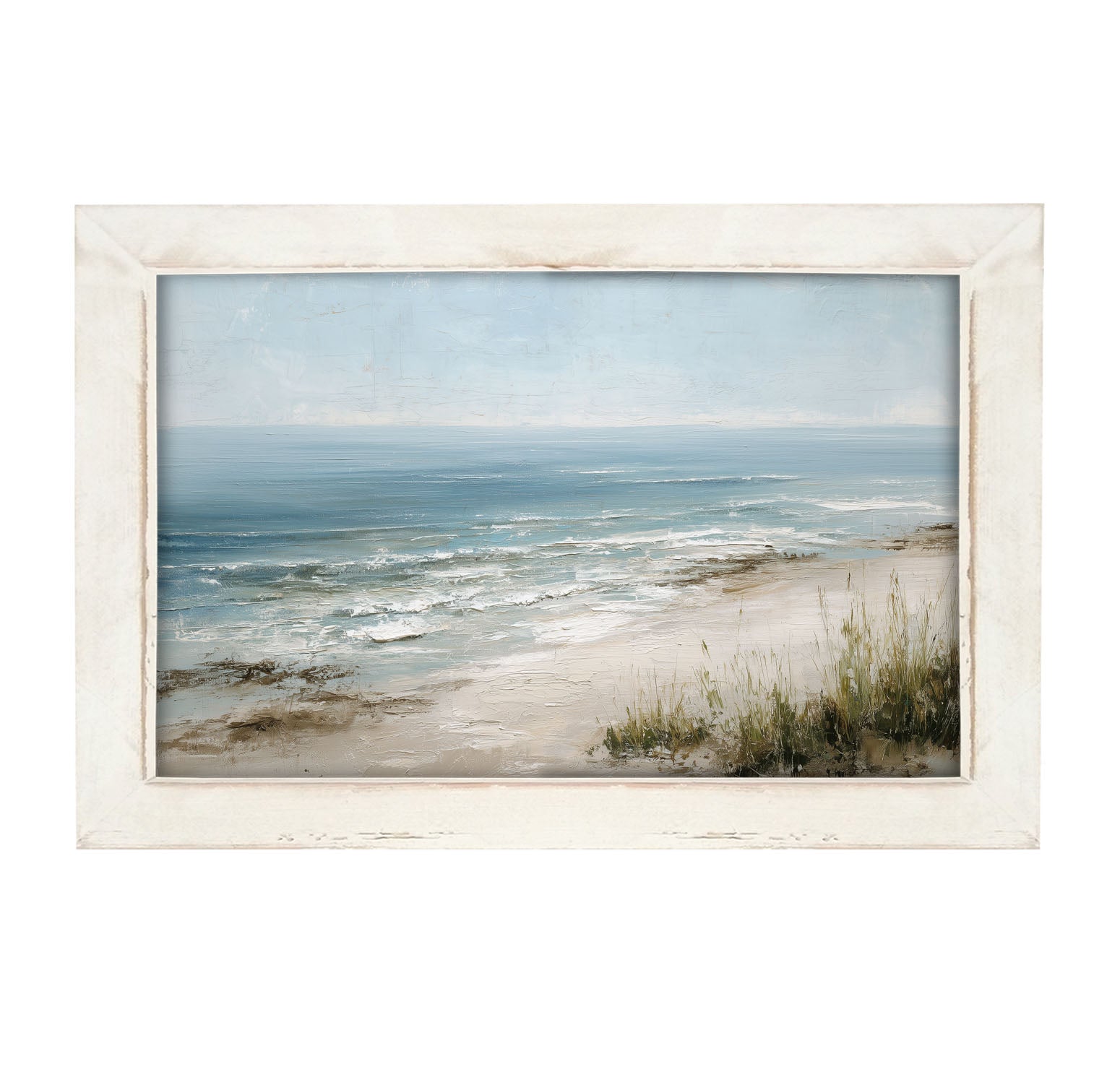 Ocean Island - Beach - Framed Art