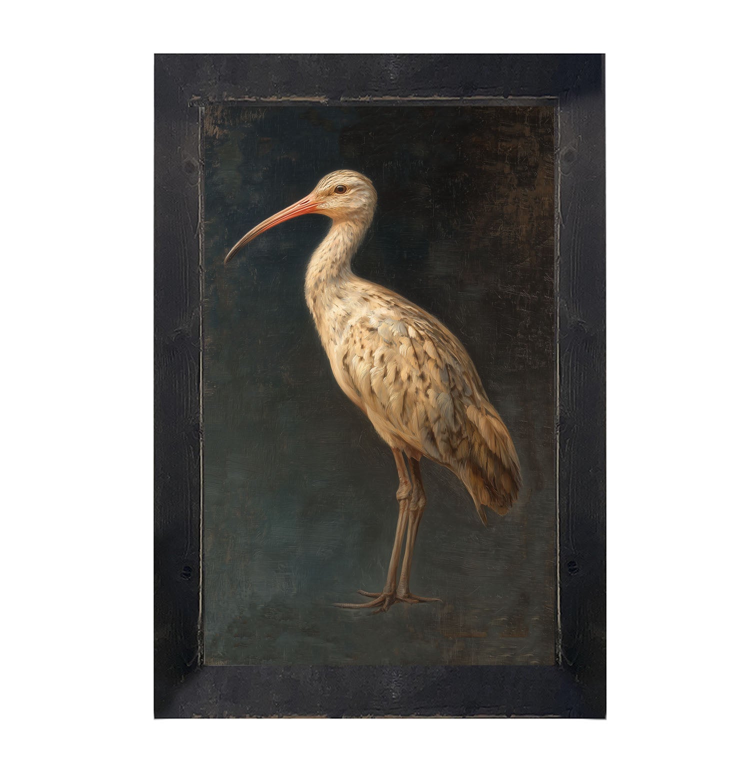 Beach Bird - Tan Bird - Framed Art