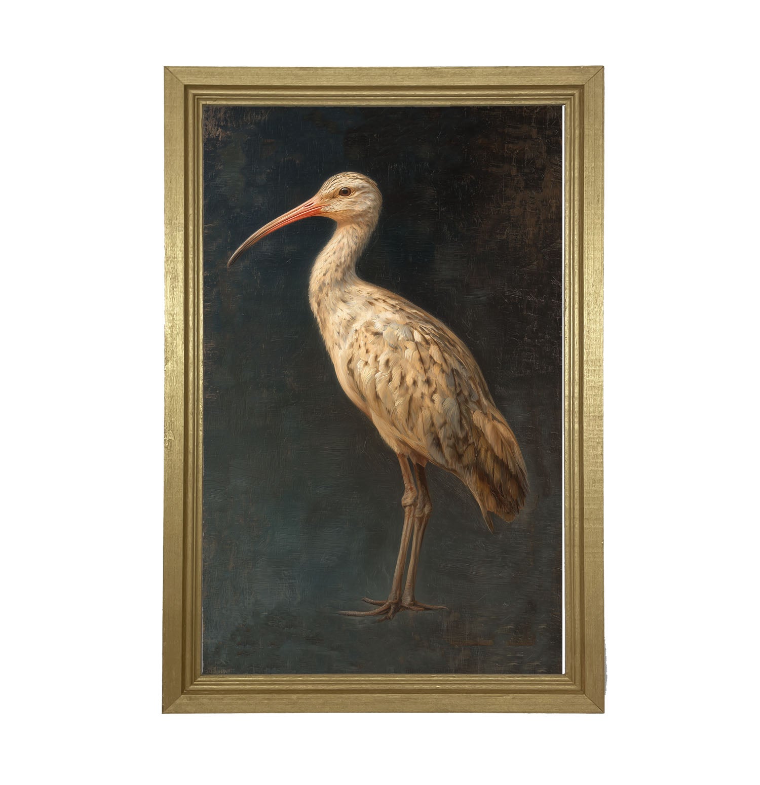Beach Bird - Tan Bird - Framed Art