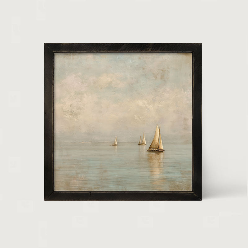 Three Sailboats