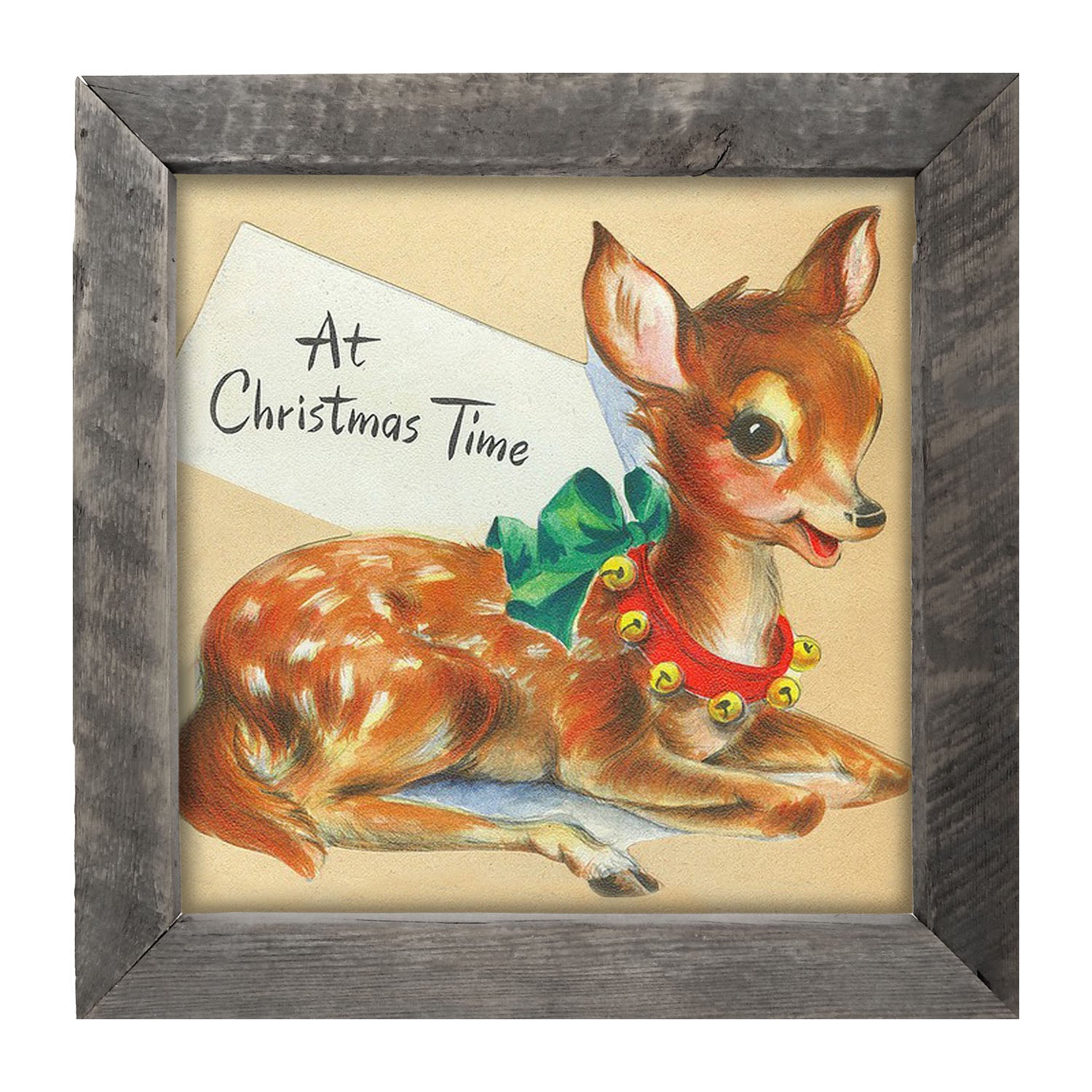 At Christmas time - Framed art