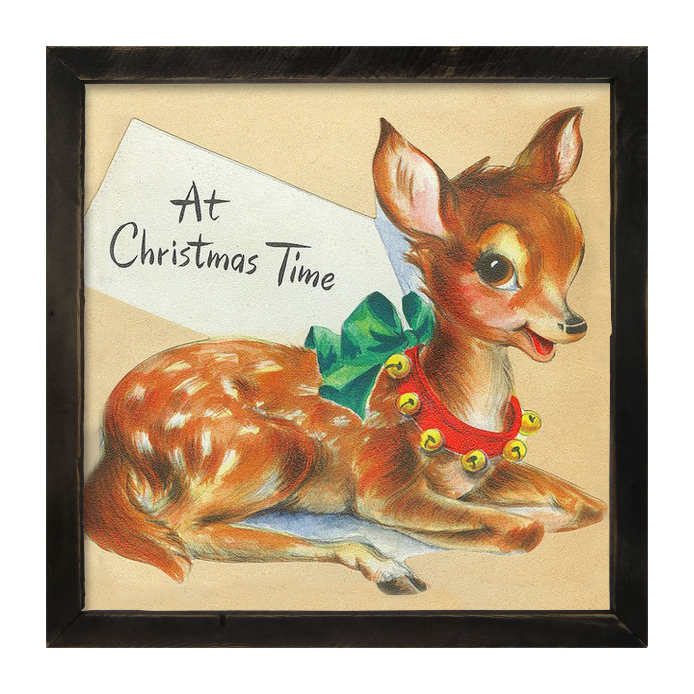 At Christmas time - Framed art