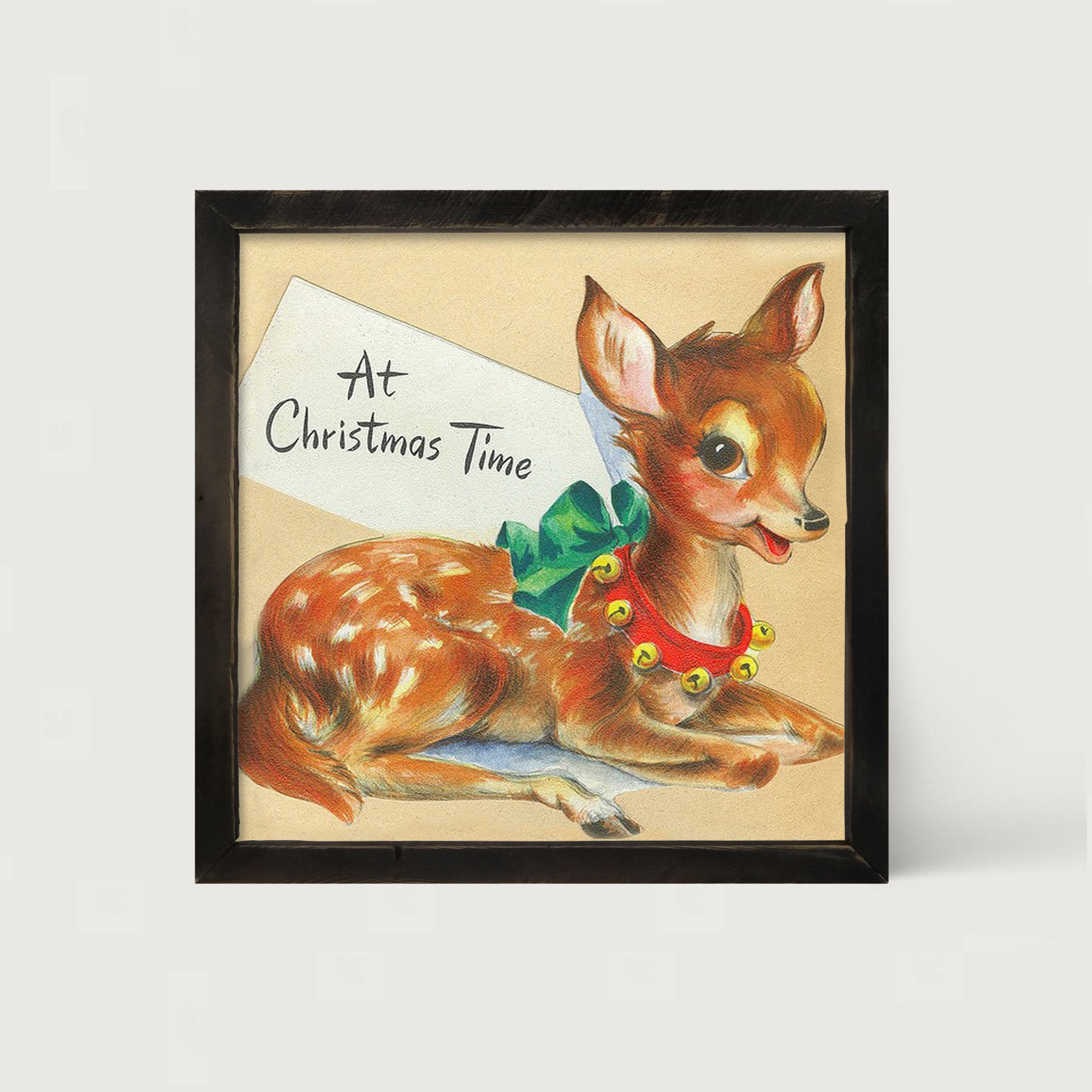 At Christmas time - Framed art