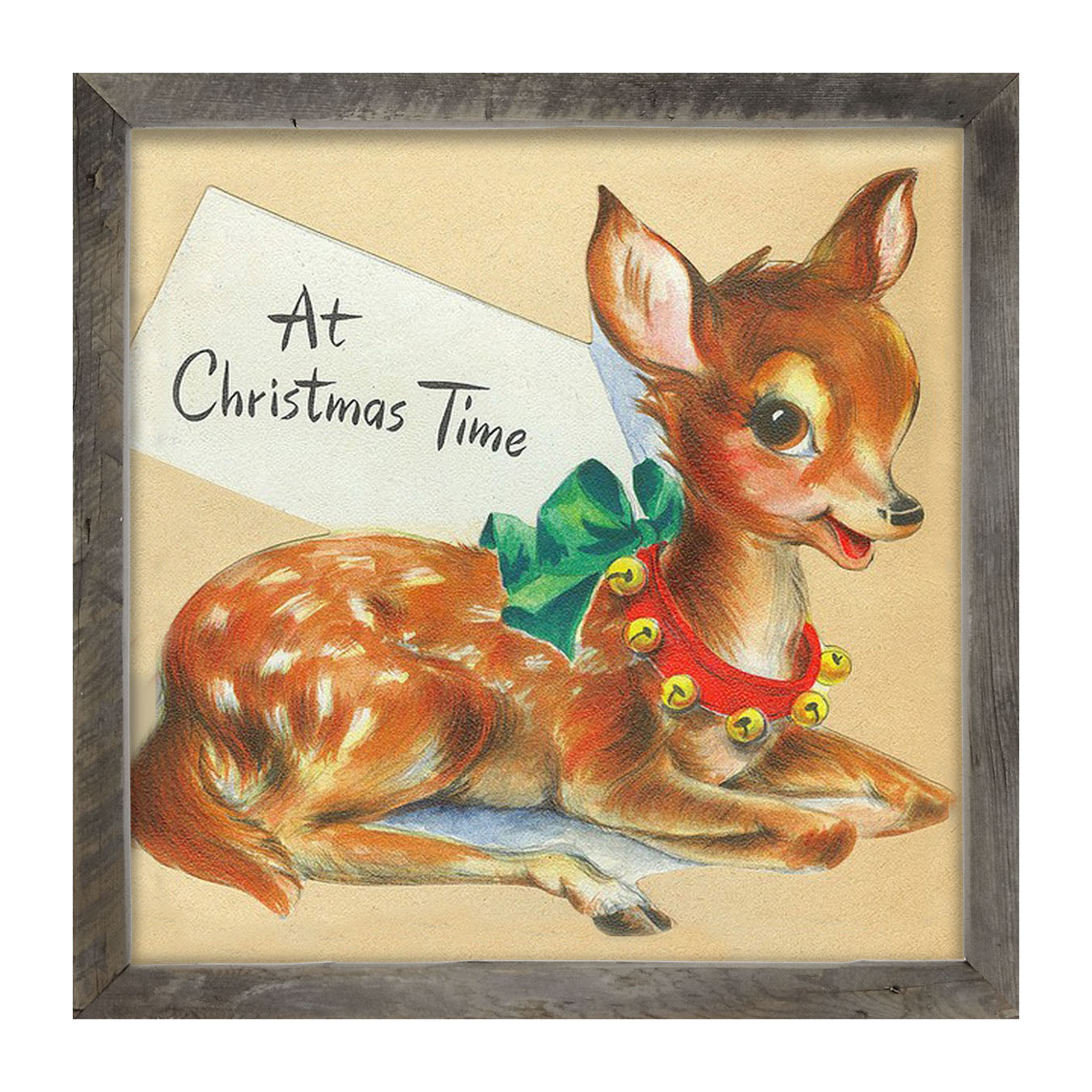 At Christmas time - Framed art