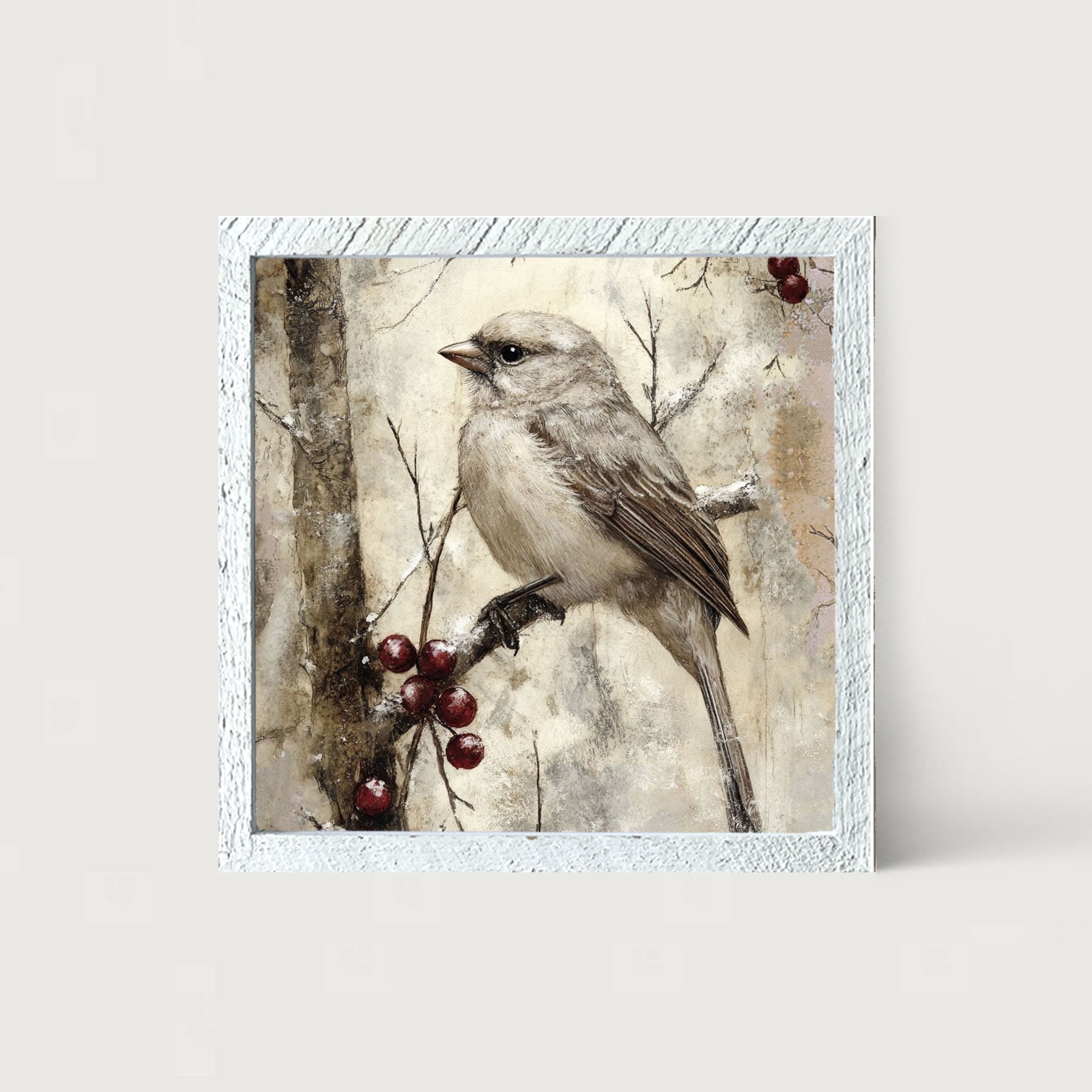 Bird with Berries