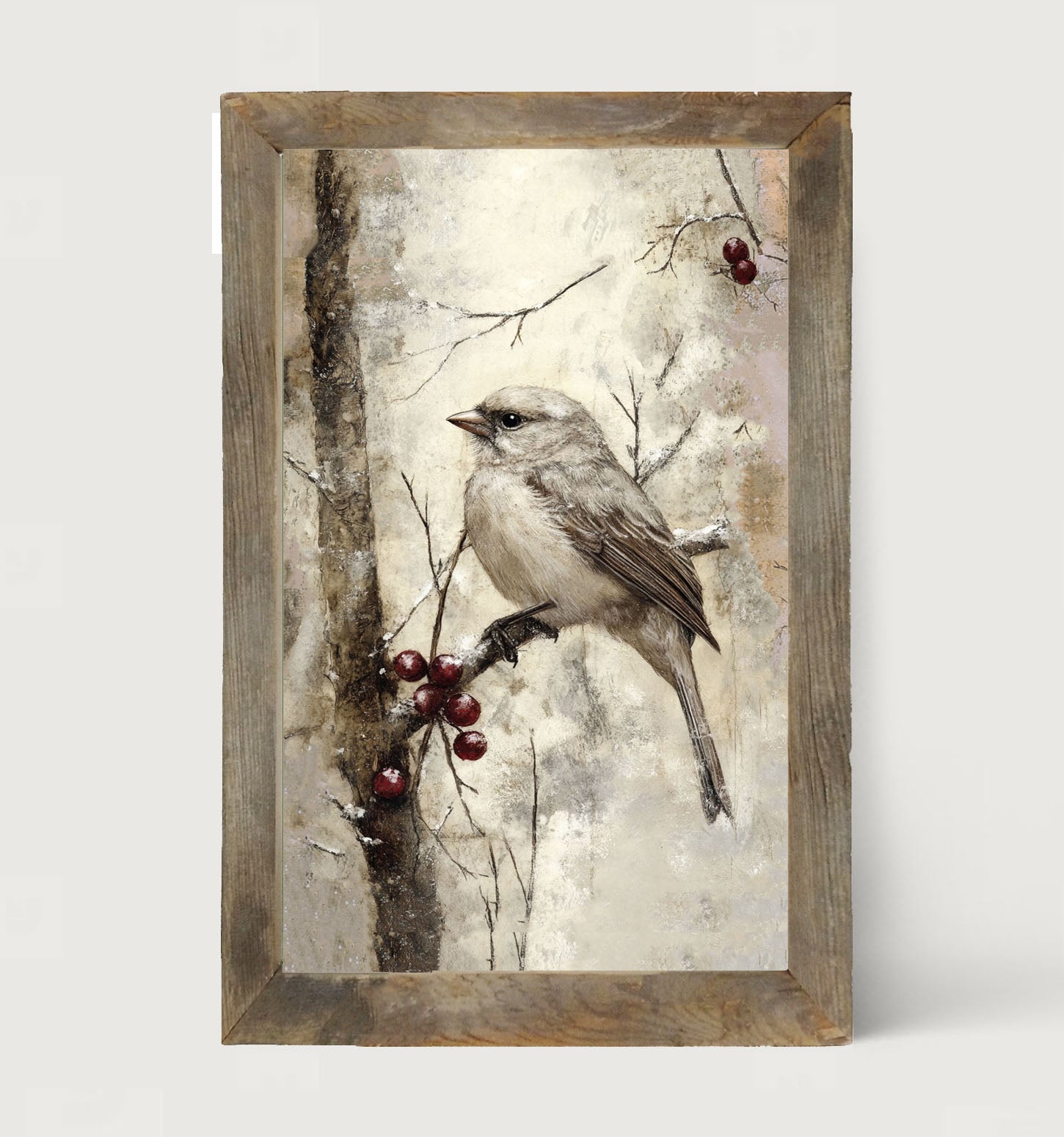 Bird with Berries