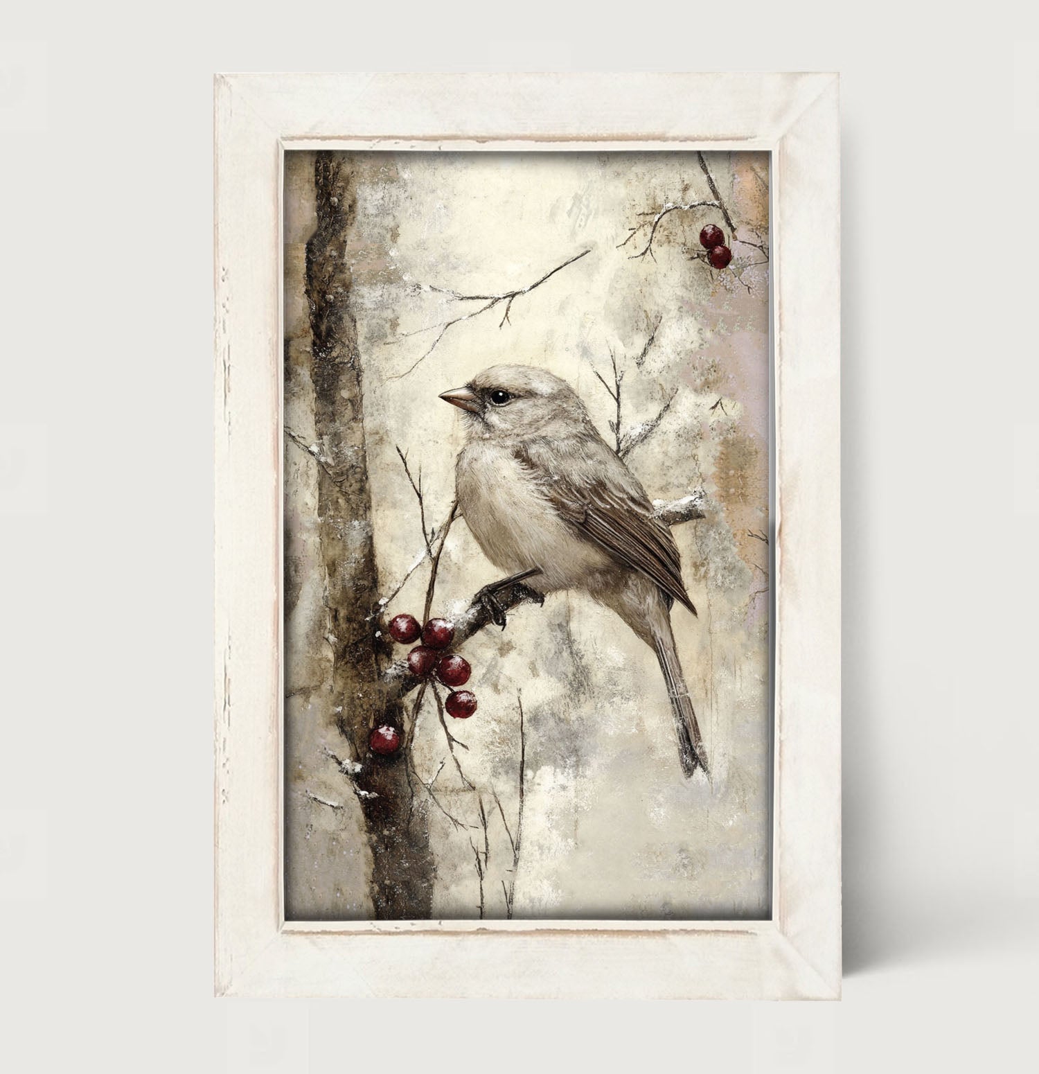 Bird with Berries