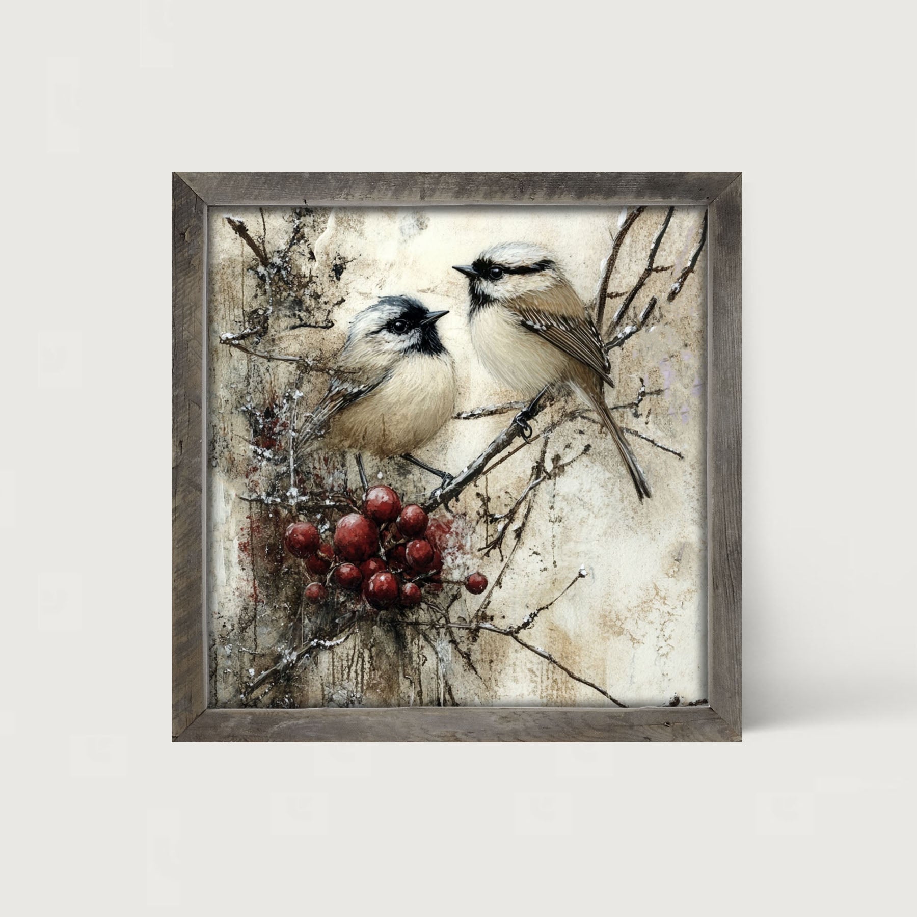 Two Birds with Berries