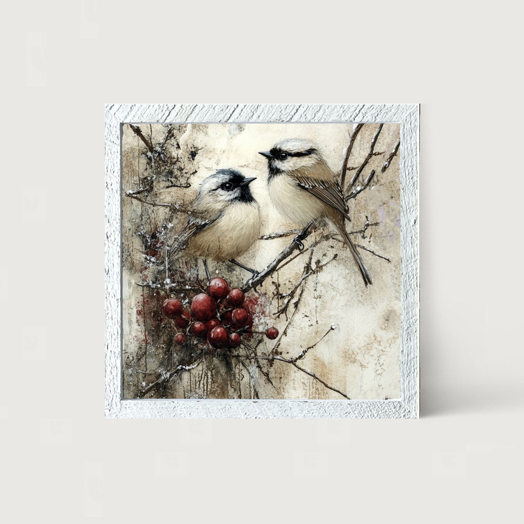 Two Birds with Berries