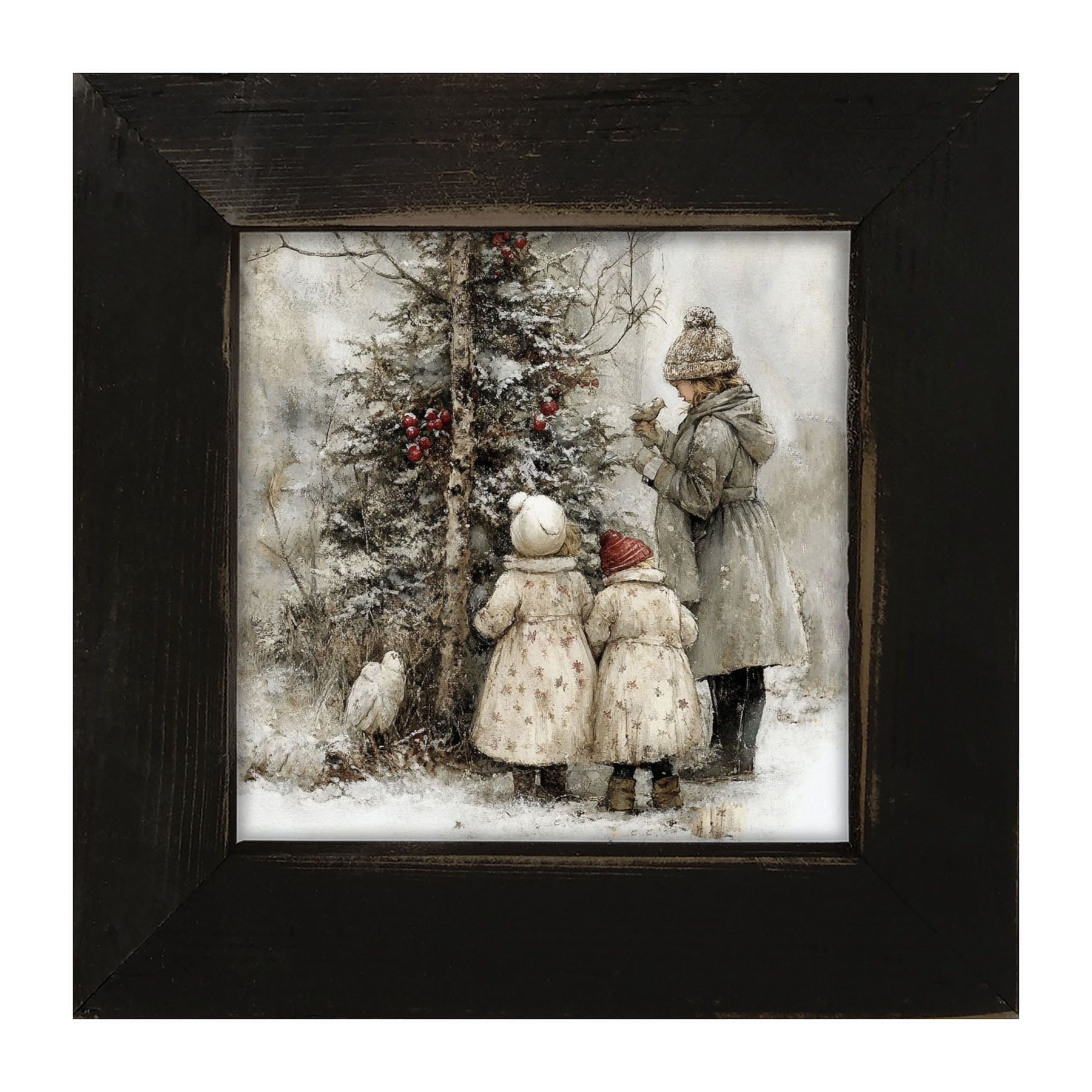 Winter's Children - Framed Art