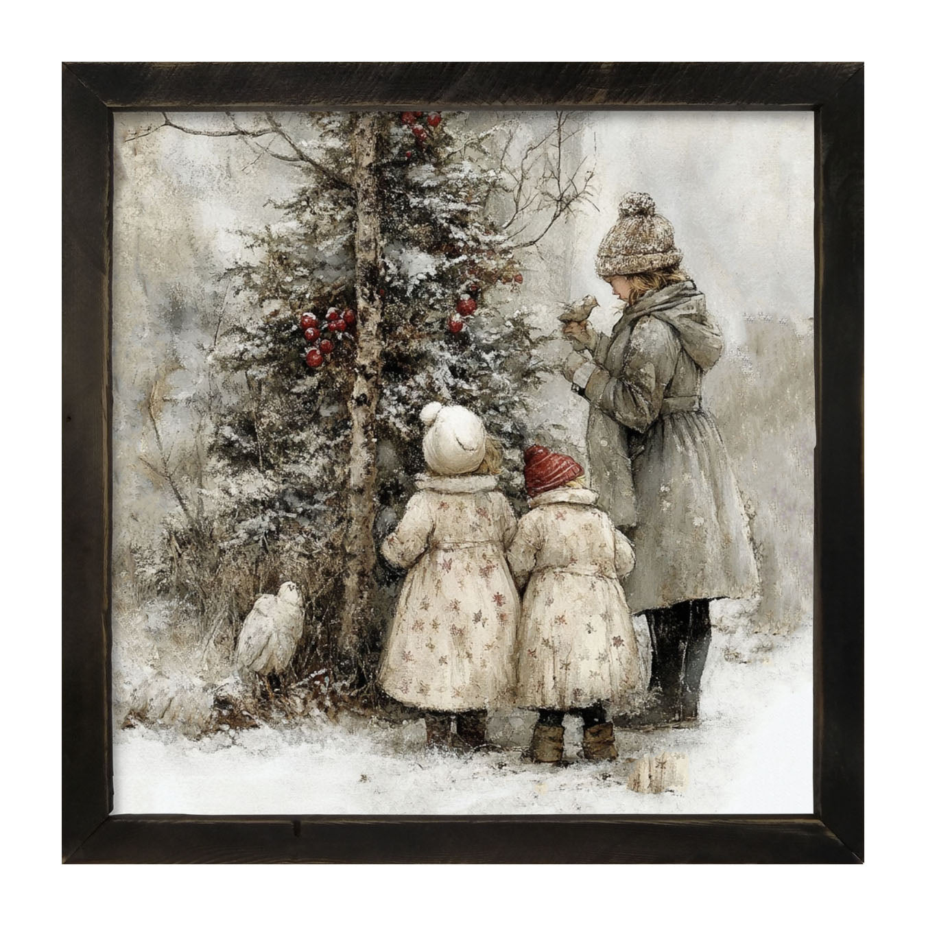 Winter's Children - Framed Art