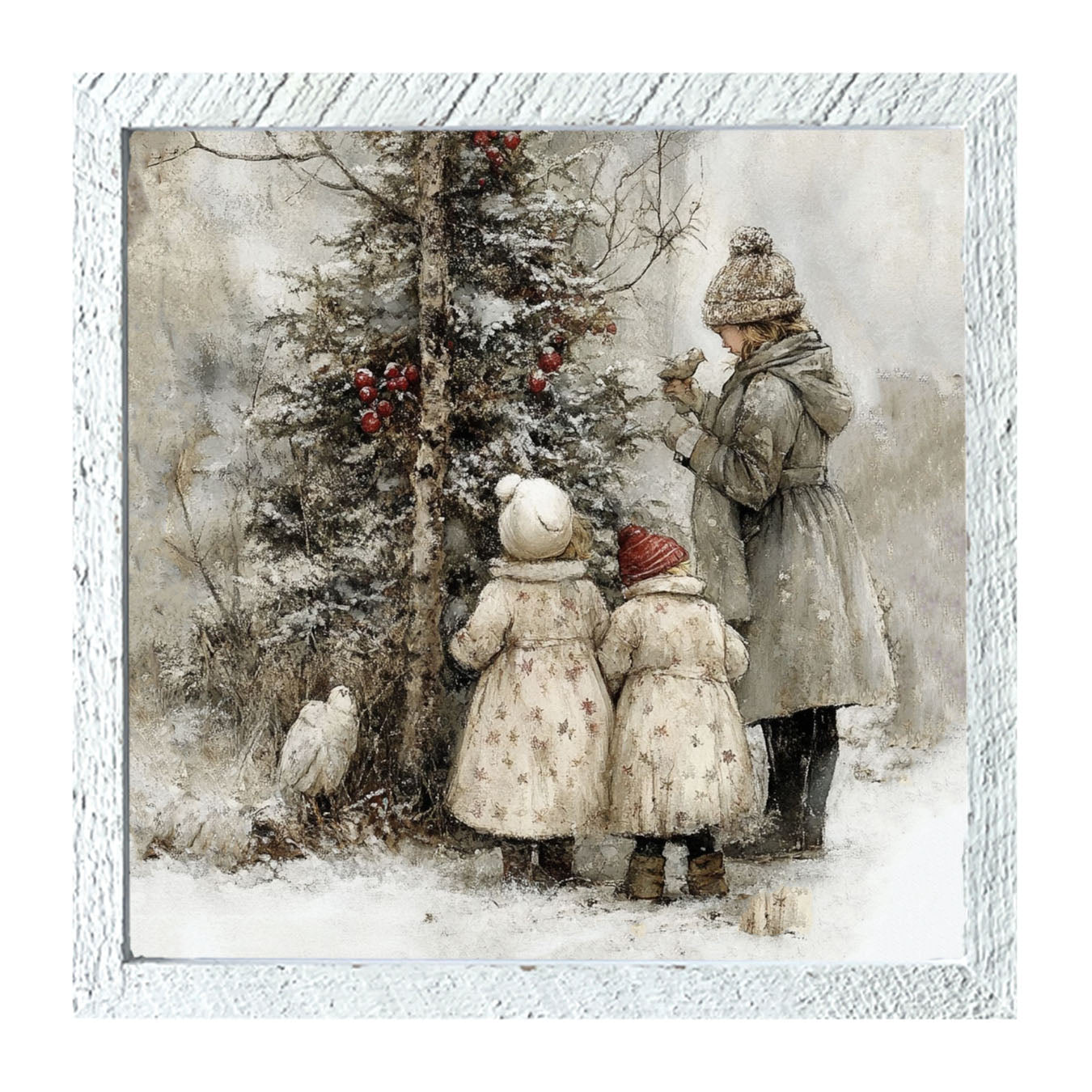 Winter's Children - Framed Art