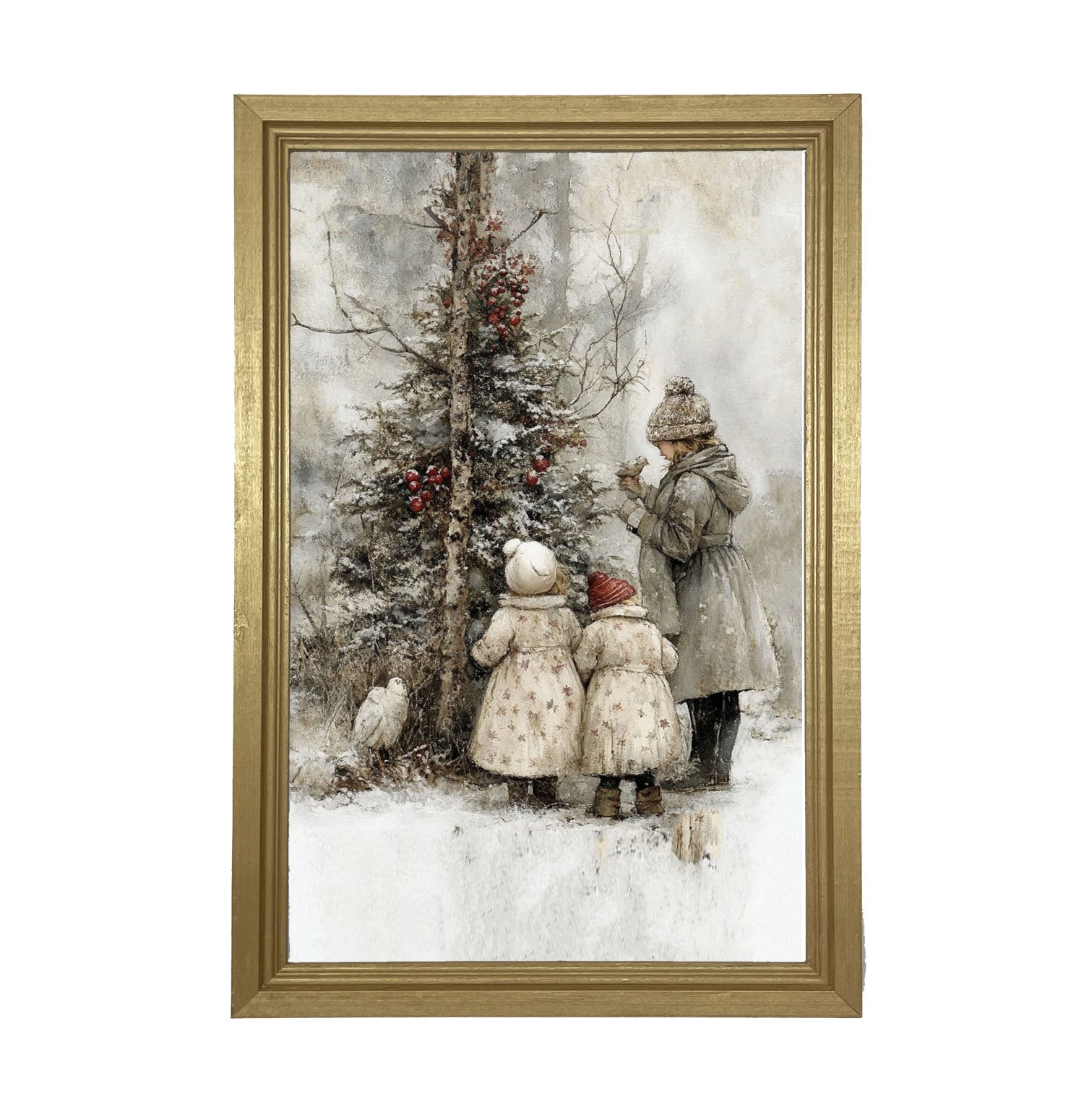 Winter's Children - Framed Art