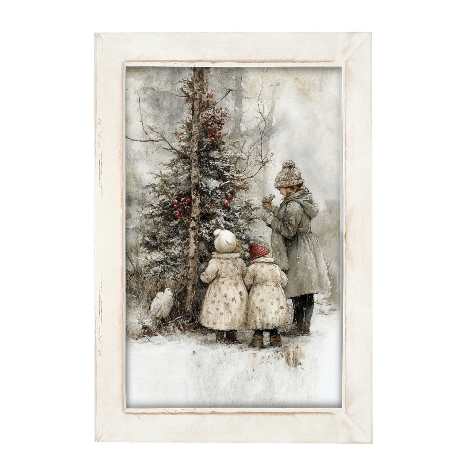 Winter's Children - Framed Art
