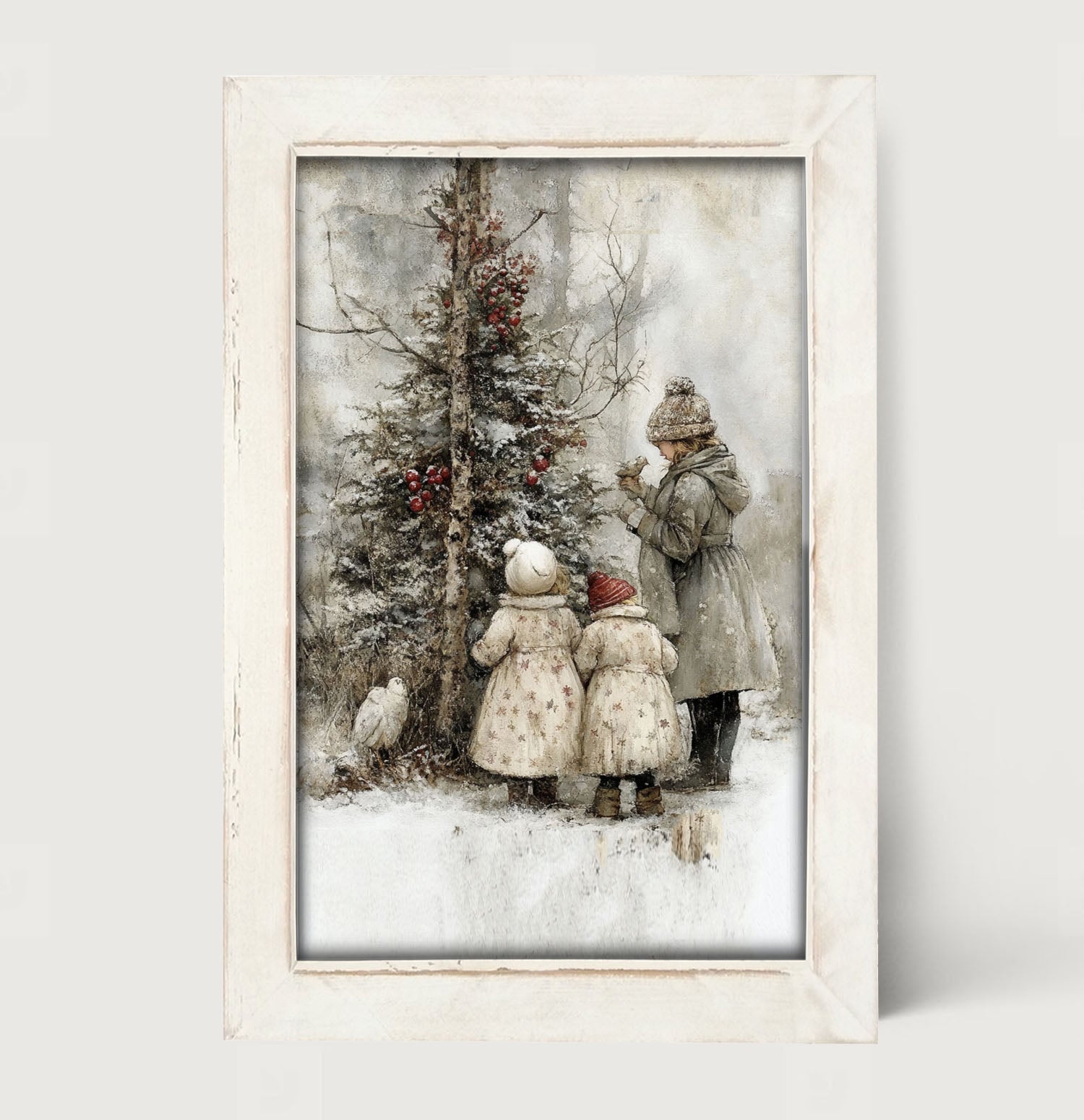 Winter's Children - Framed Art