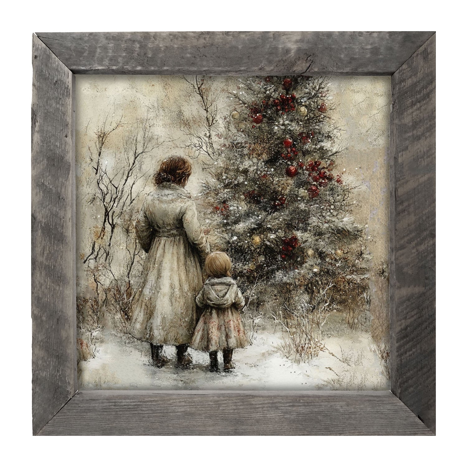 A Walk in Winter - Framed Art
