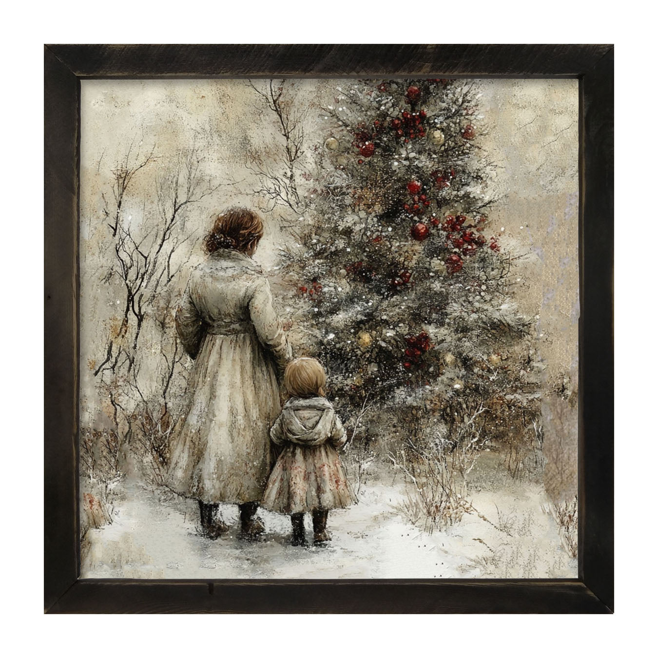 A Walk in Winter - Framed Art