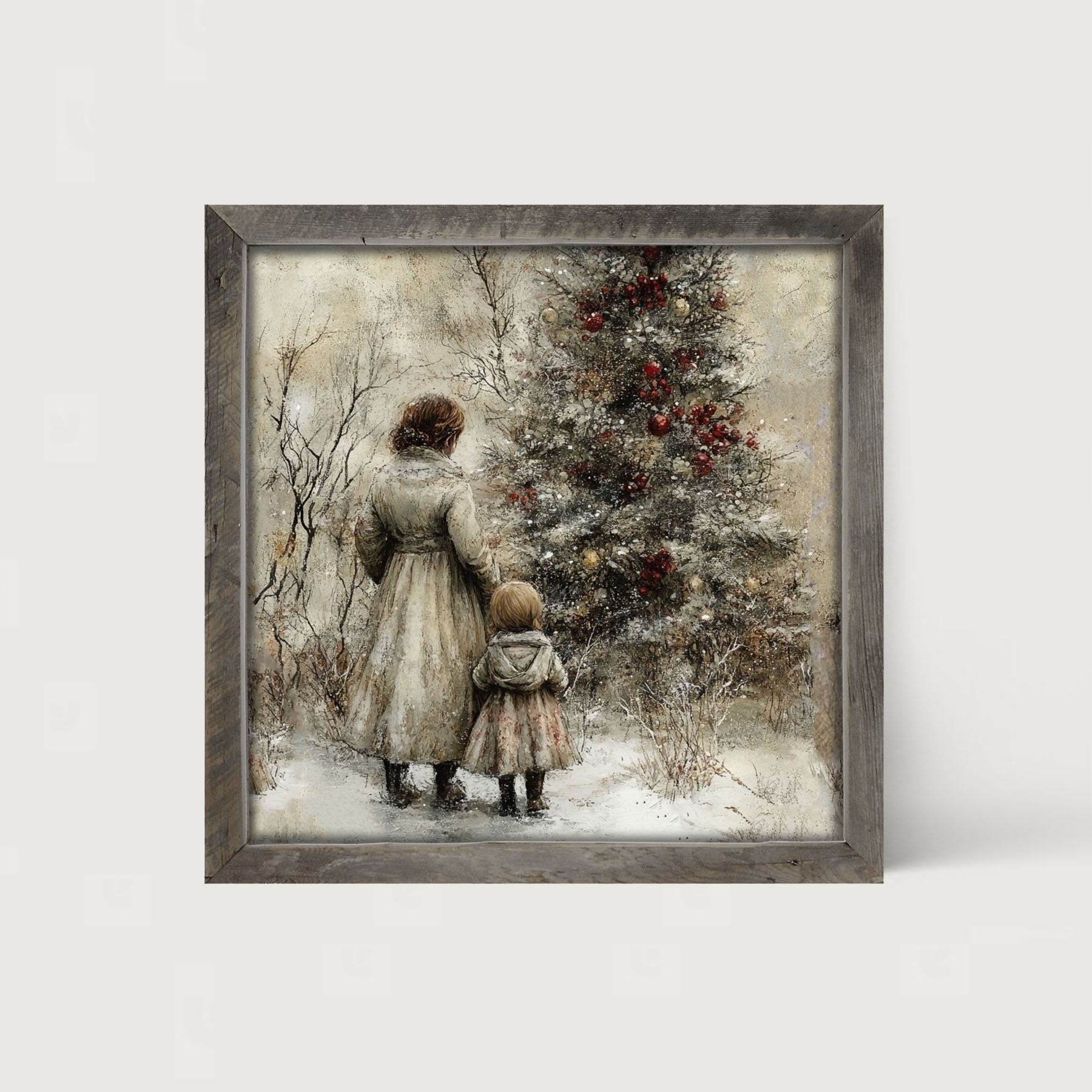 A Walk in Winter - Framed Art