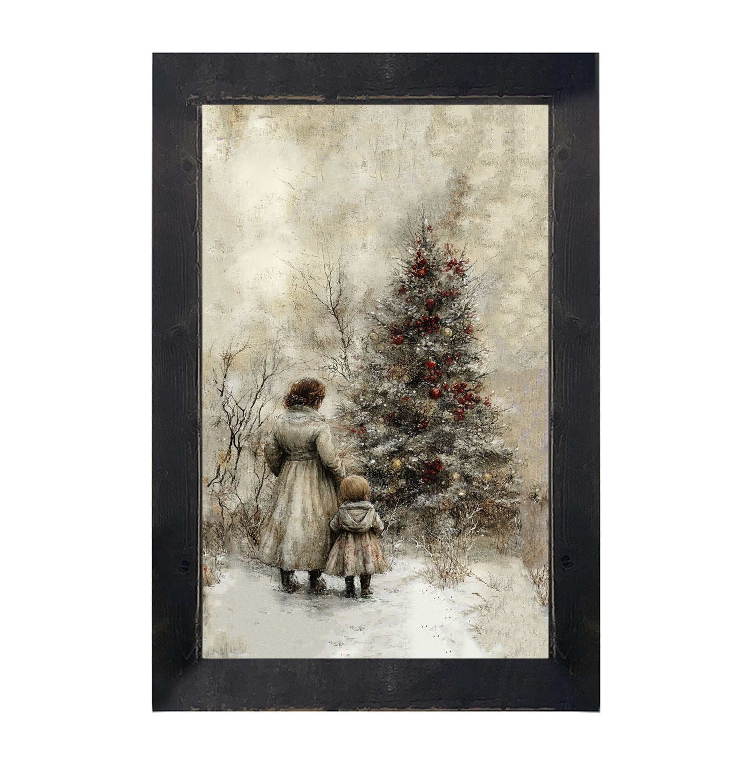 A Walk in Winter - Framed Art