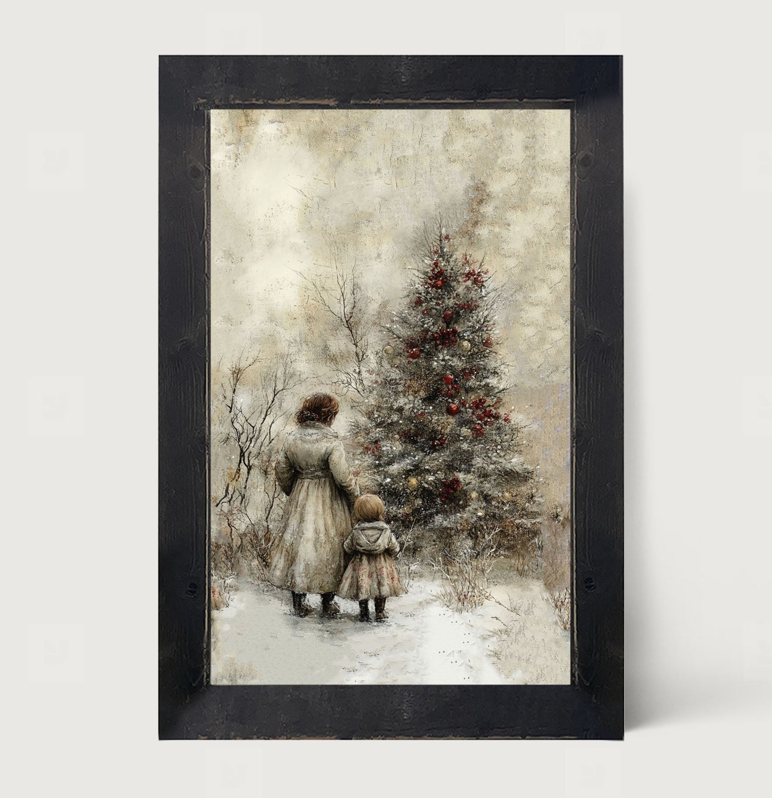 A Walk in Winter - Framed Art