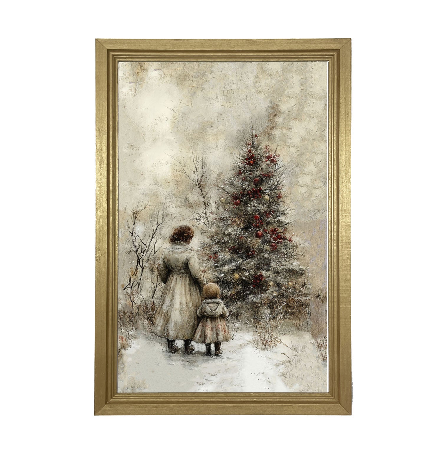 A Walk in Winter - Framed Art