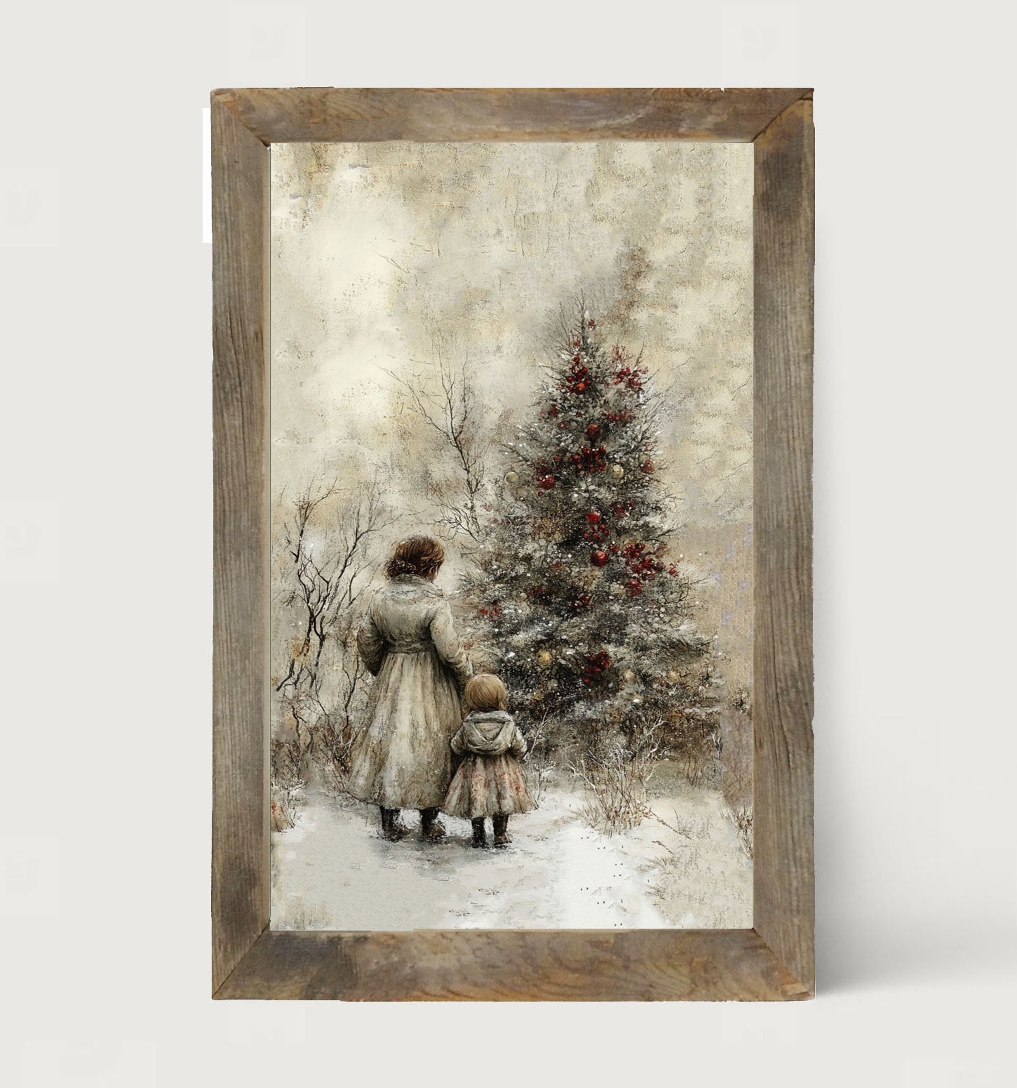 A Walk in Winter - Framed Art