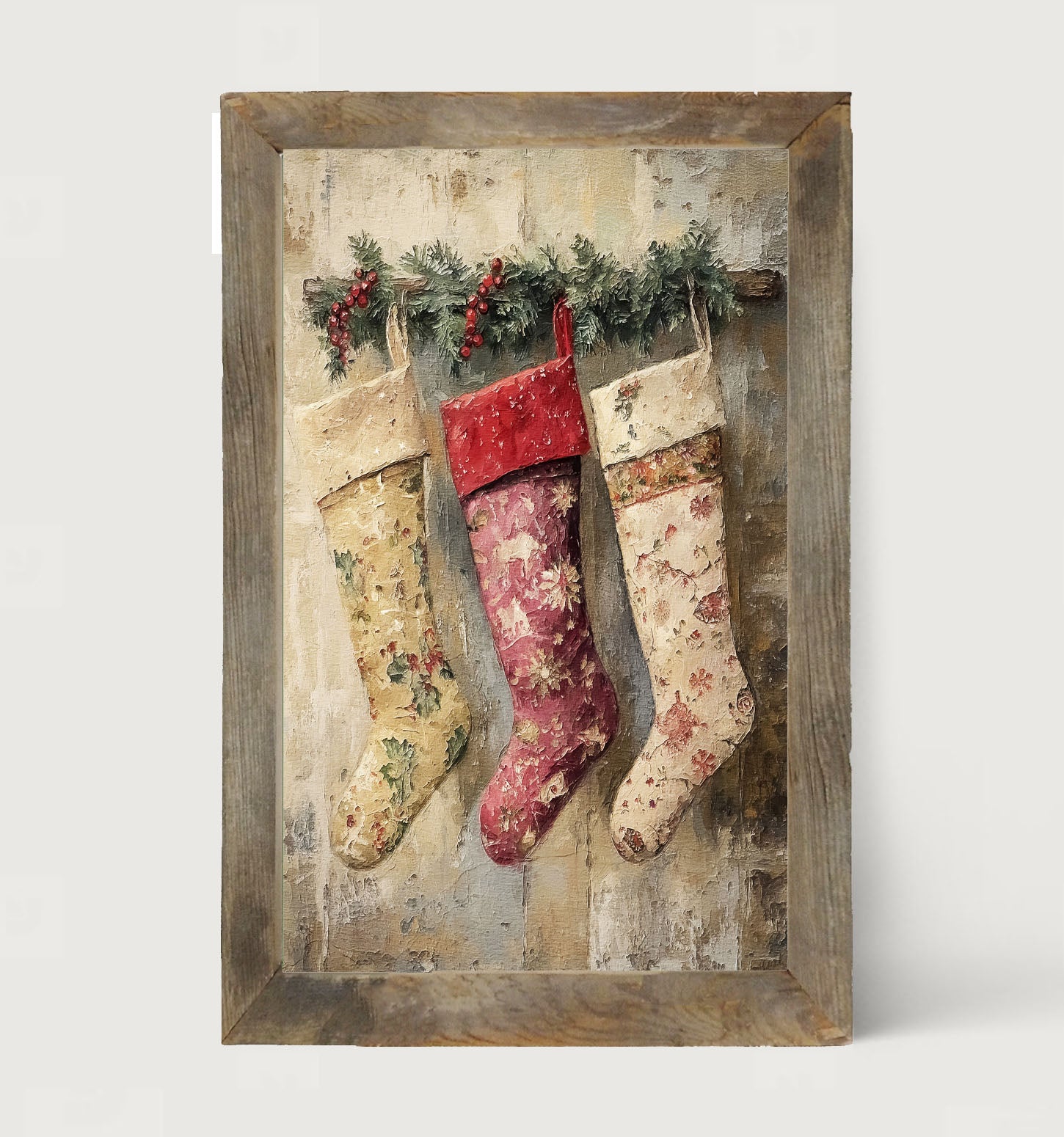 Floral Stockings