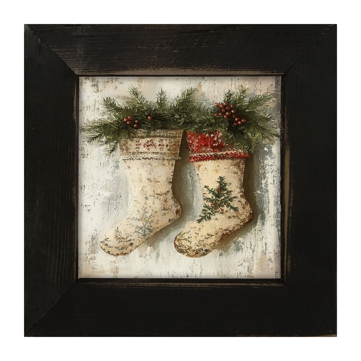 White Stockings - Framed art