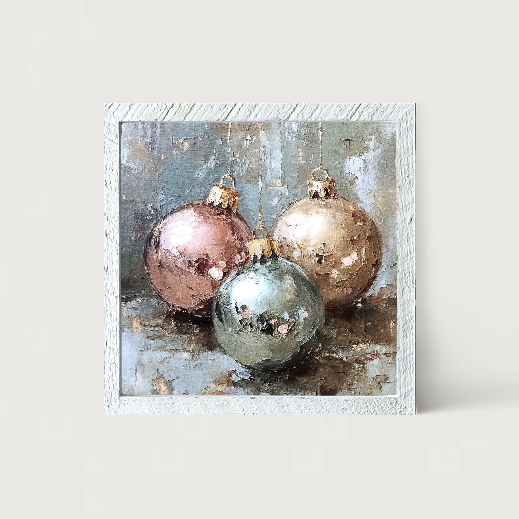 Ornament Trio - Framed art