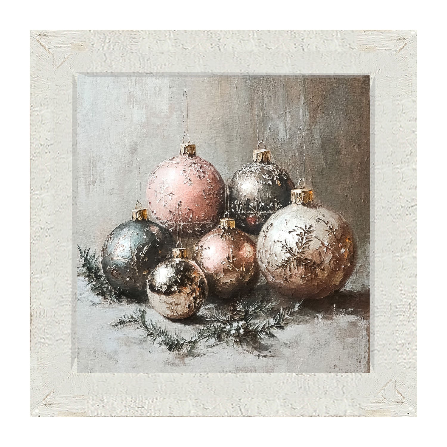 Group of Ornaments - Framed art